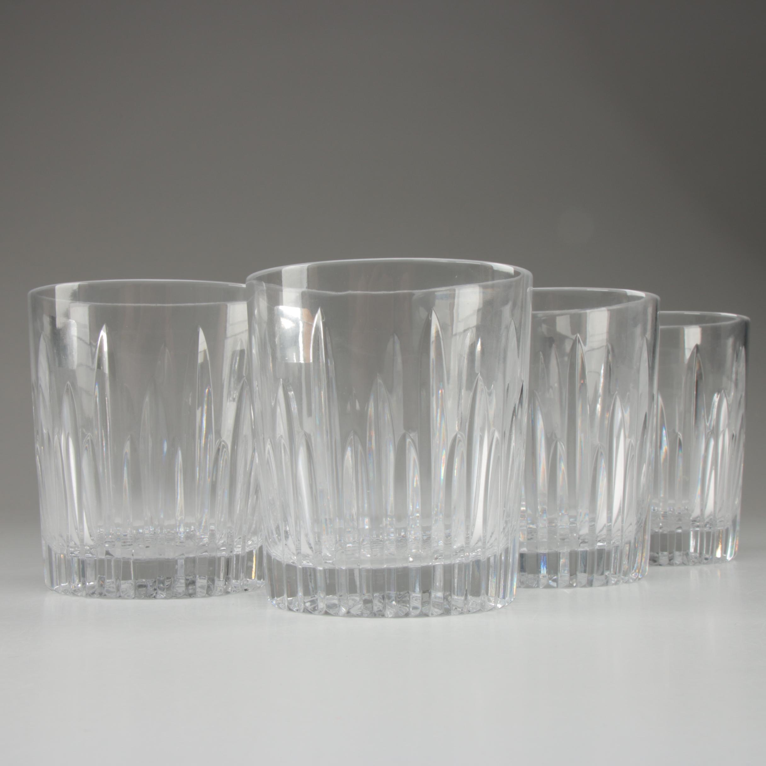 Marquis by Waterford "Barcelona" Cut Crystal Old Fashioned Glasses