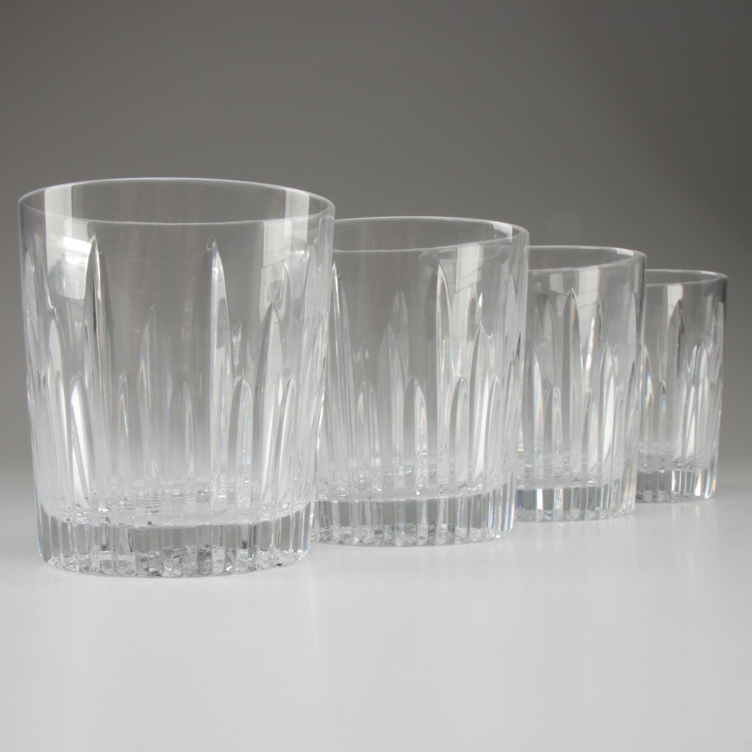 Marquis by Waterford "Barcelona" Cut Crystal Old Fashioned Glasses