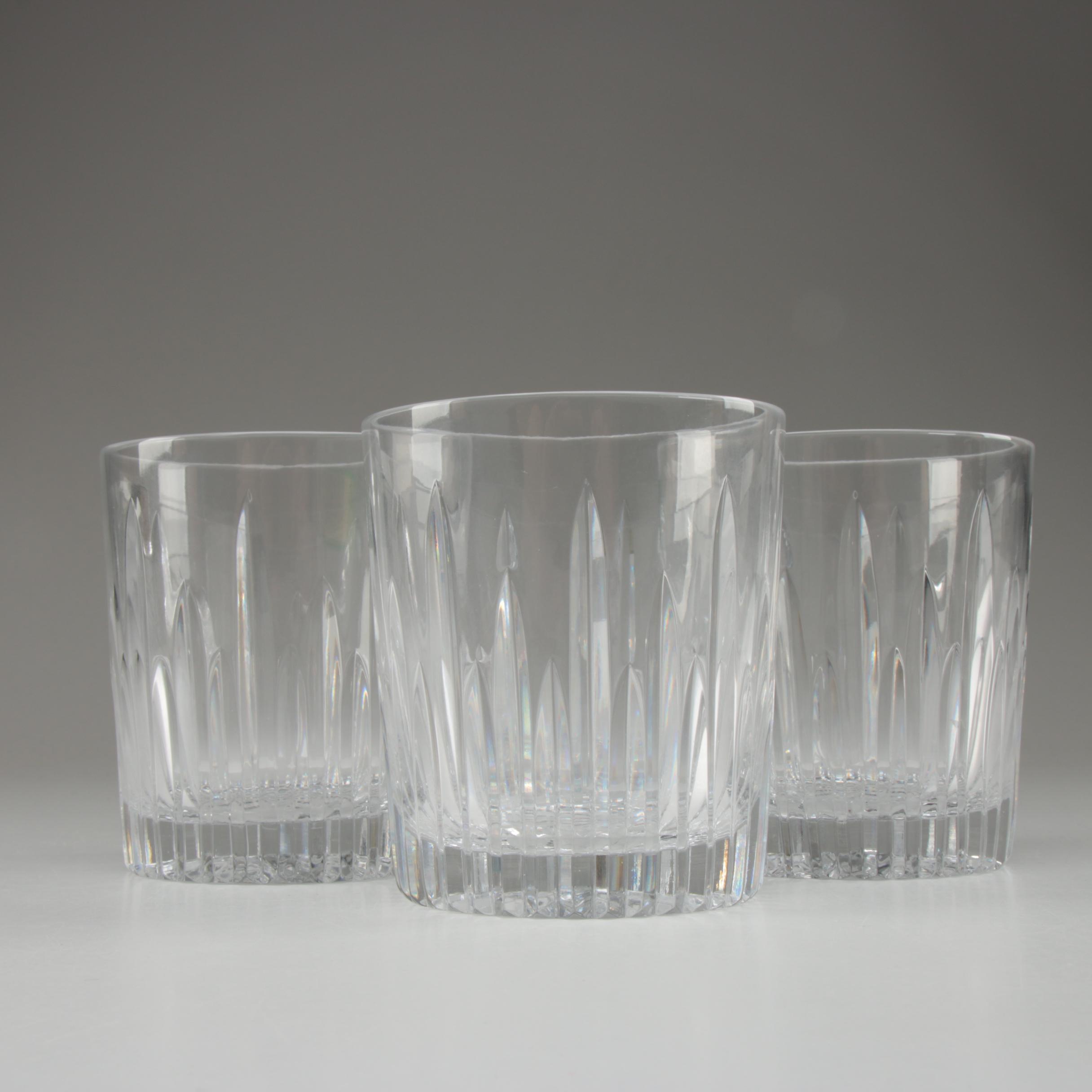 Marquis by Waterford "Barcelona" Cut Crystal Old Fashioned Glasses
