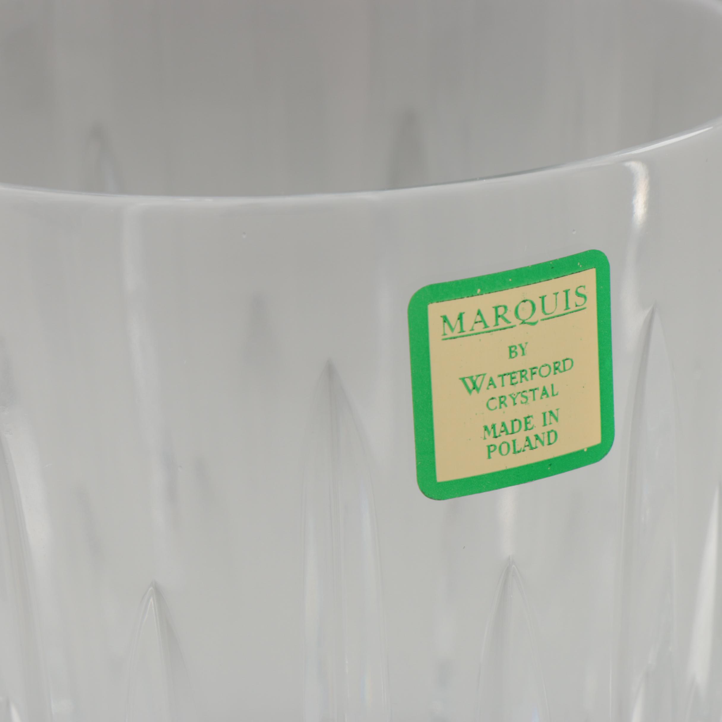 Marquis by Waterford "Barcelona" Cut Crystal Old Fashioned Glasses