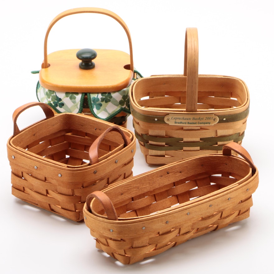 Longaberger and Bradford Hand-Woven Baskets, 1990s–2000s