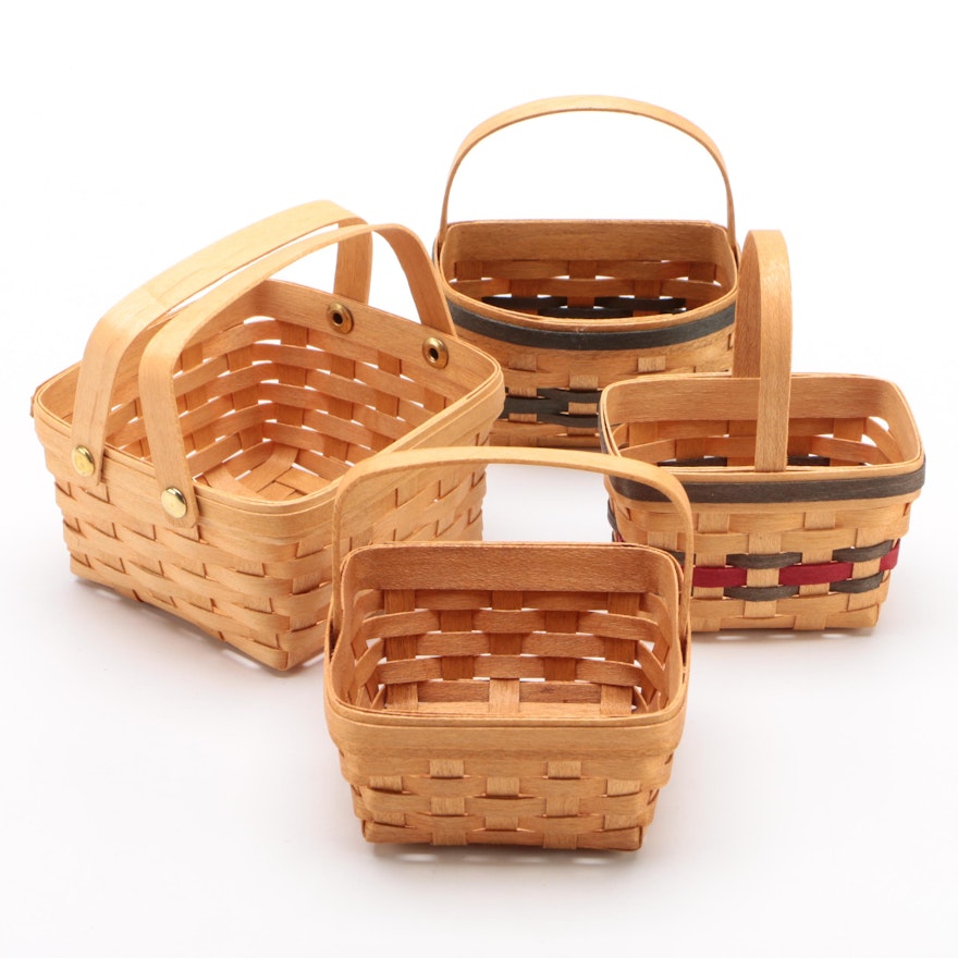 Bradford Hand-Woven Miniature Baskets, 1999–2000