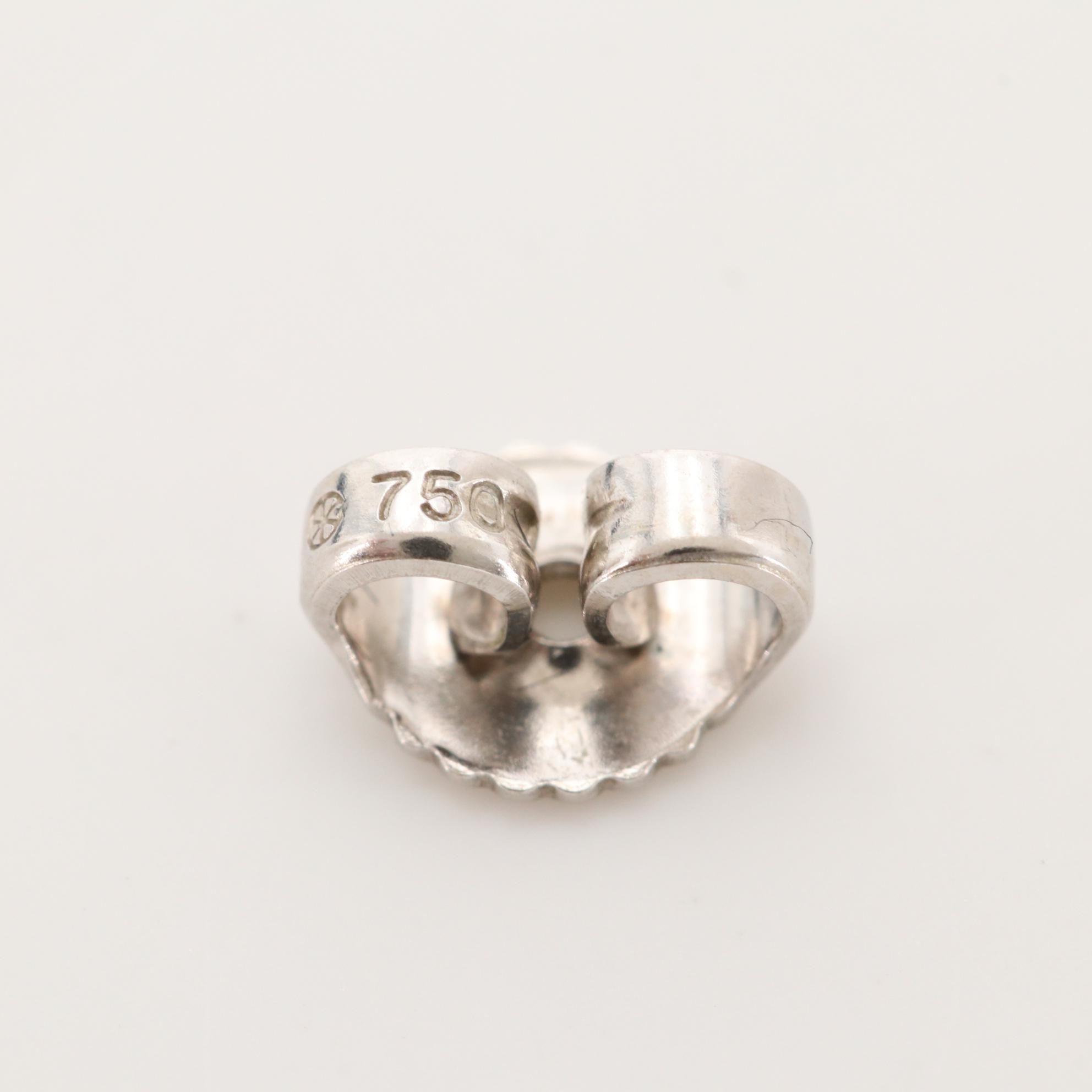 Kimora Lee Simmons Hello Kitty 18K Gold Diamond, Sapphire and Onyx Earrings