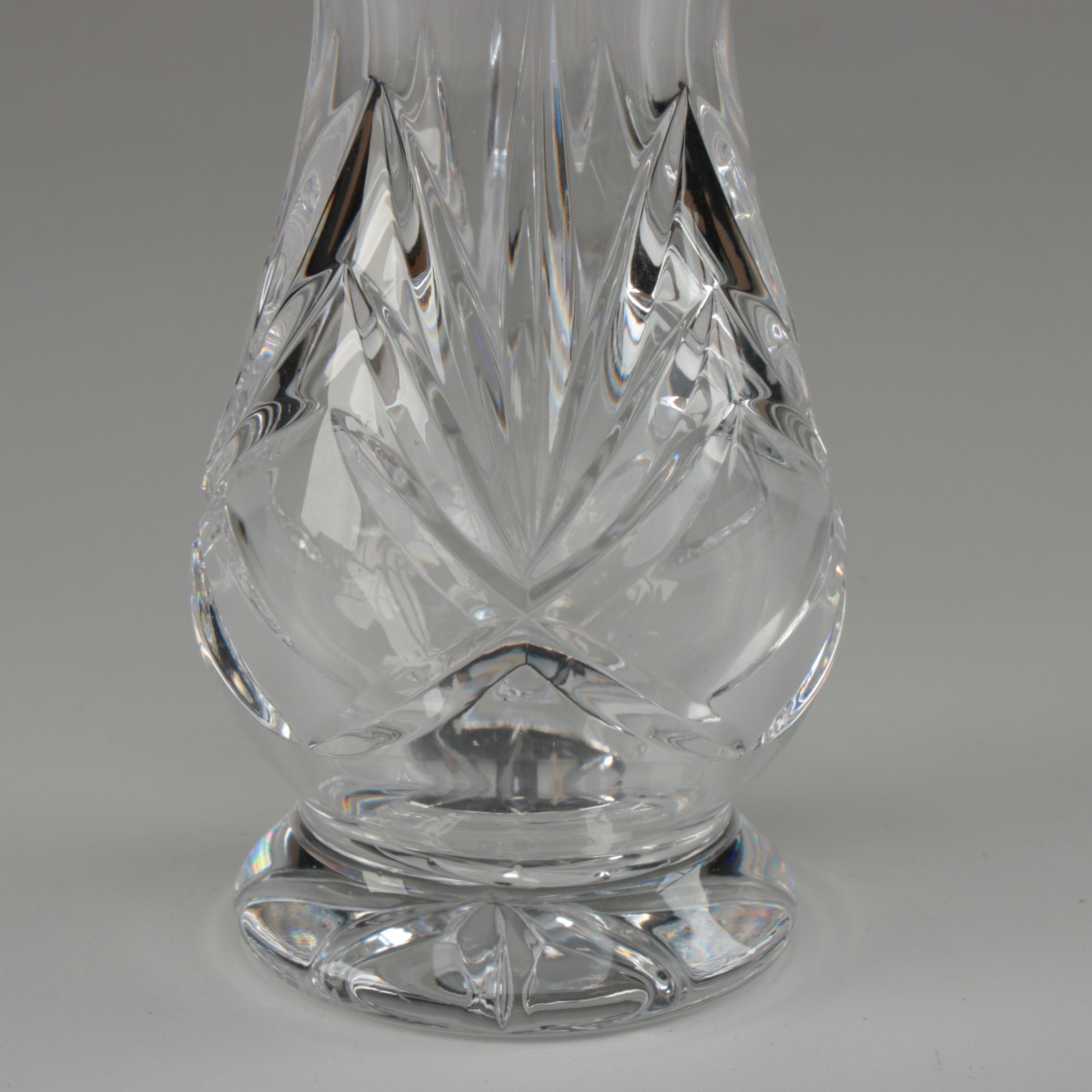 Galway "Kylemore" Crystal Bulb Vases