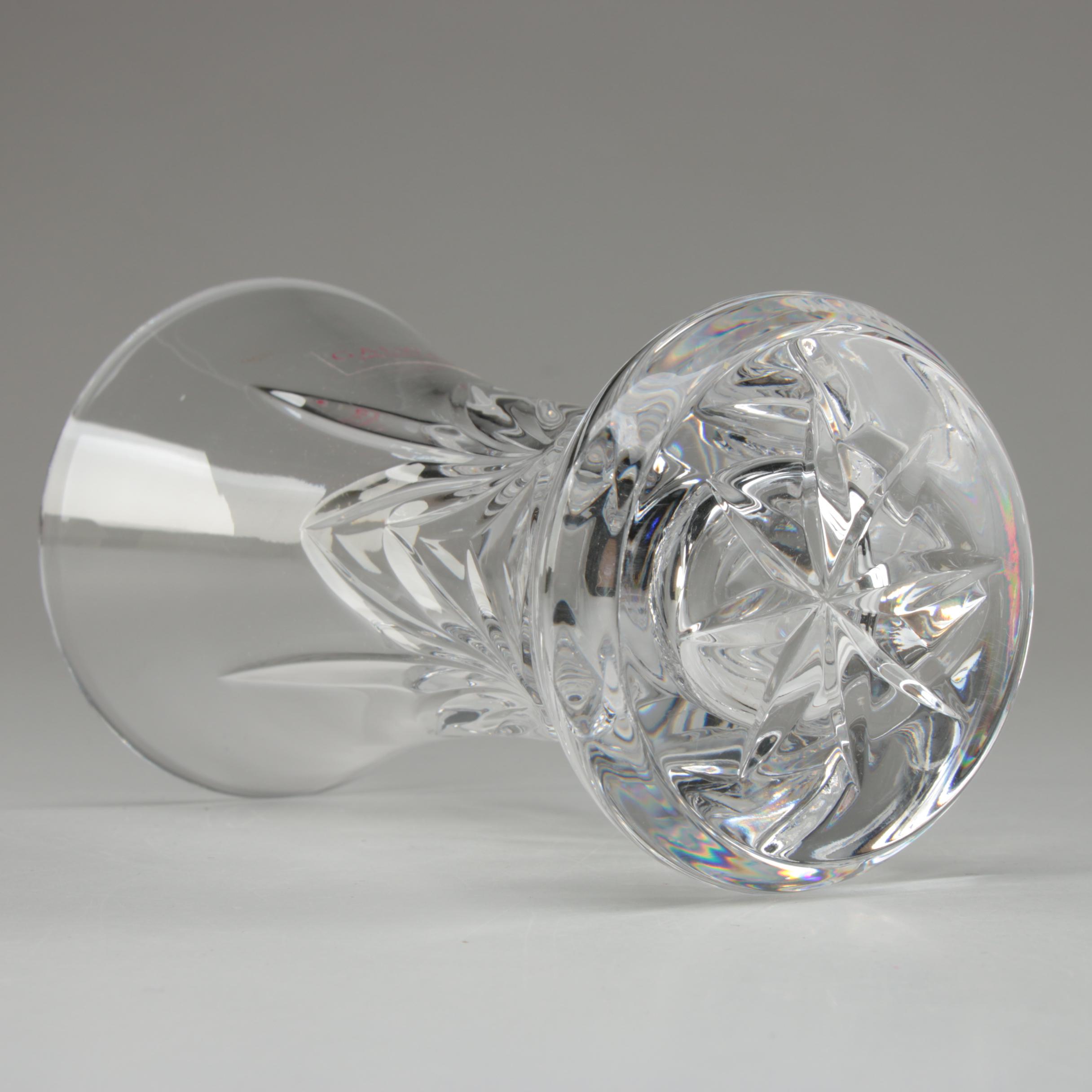 Galway "Kylemore" Crystal Bulb Vases