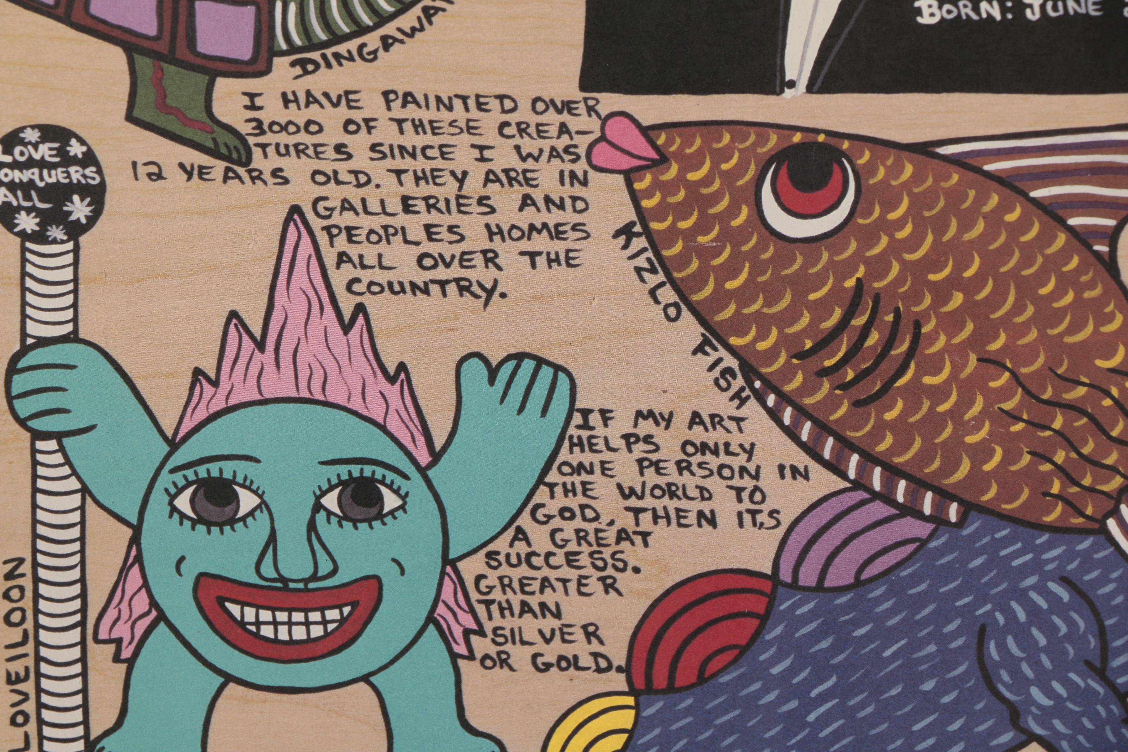 Michael Finster Offset Lithograph "The Collection", circa 1995