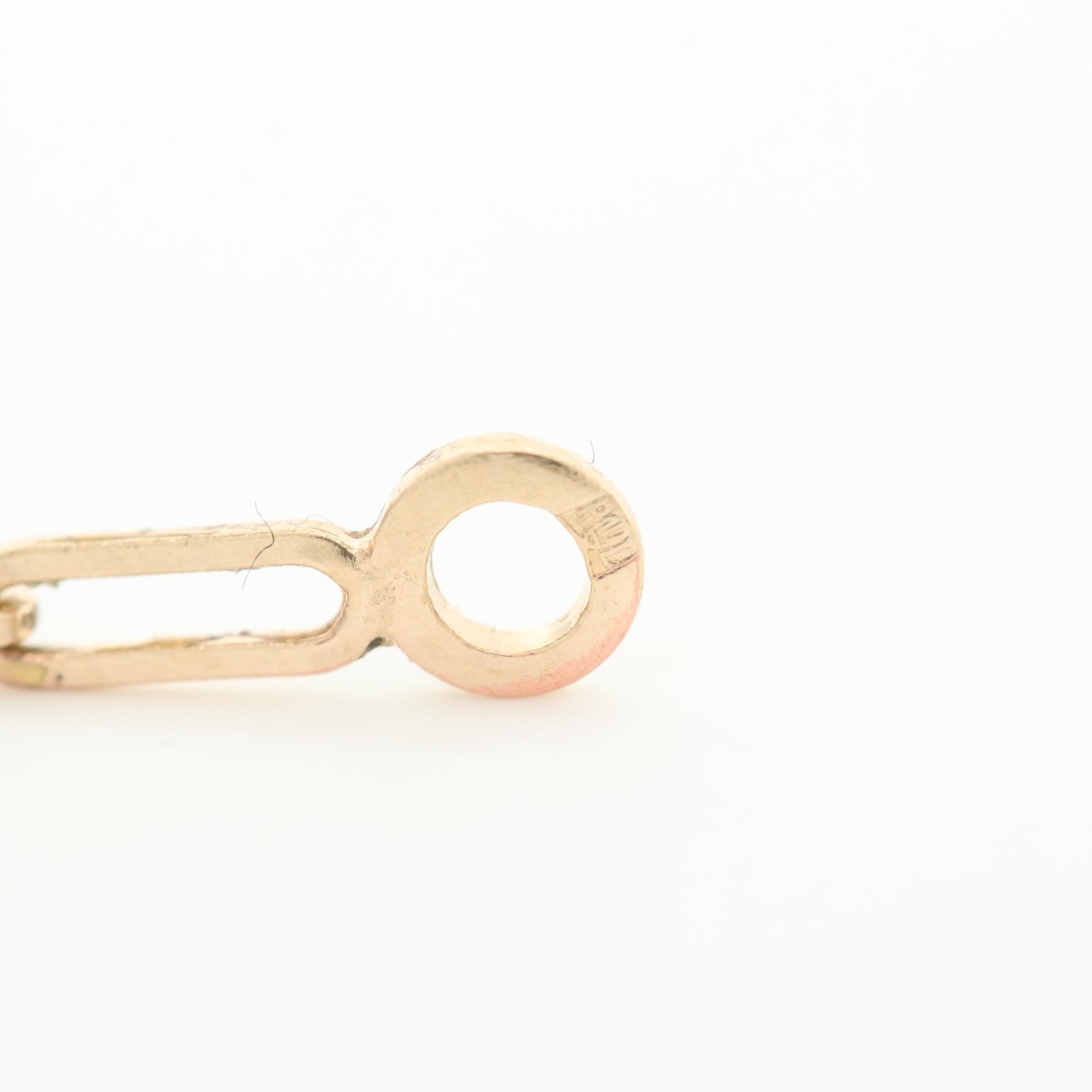 Gold Tone Jadeite Bracelet