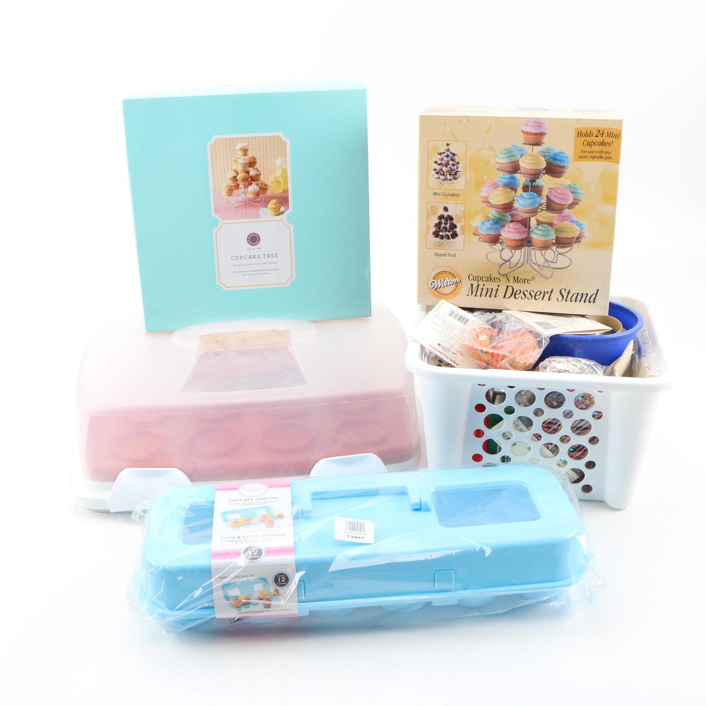Martha Stewart Cupcake Tree, Wilton Dessert Stand, and More Bakeware