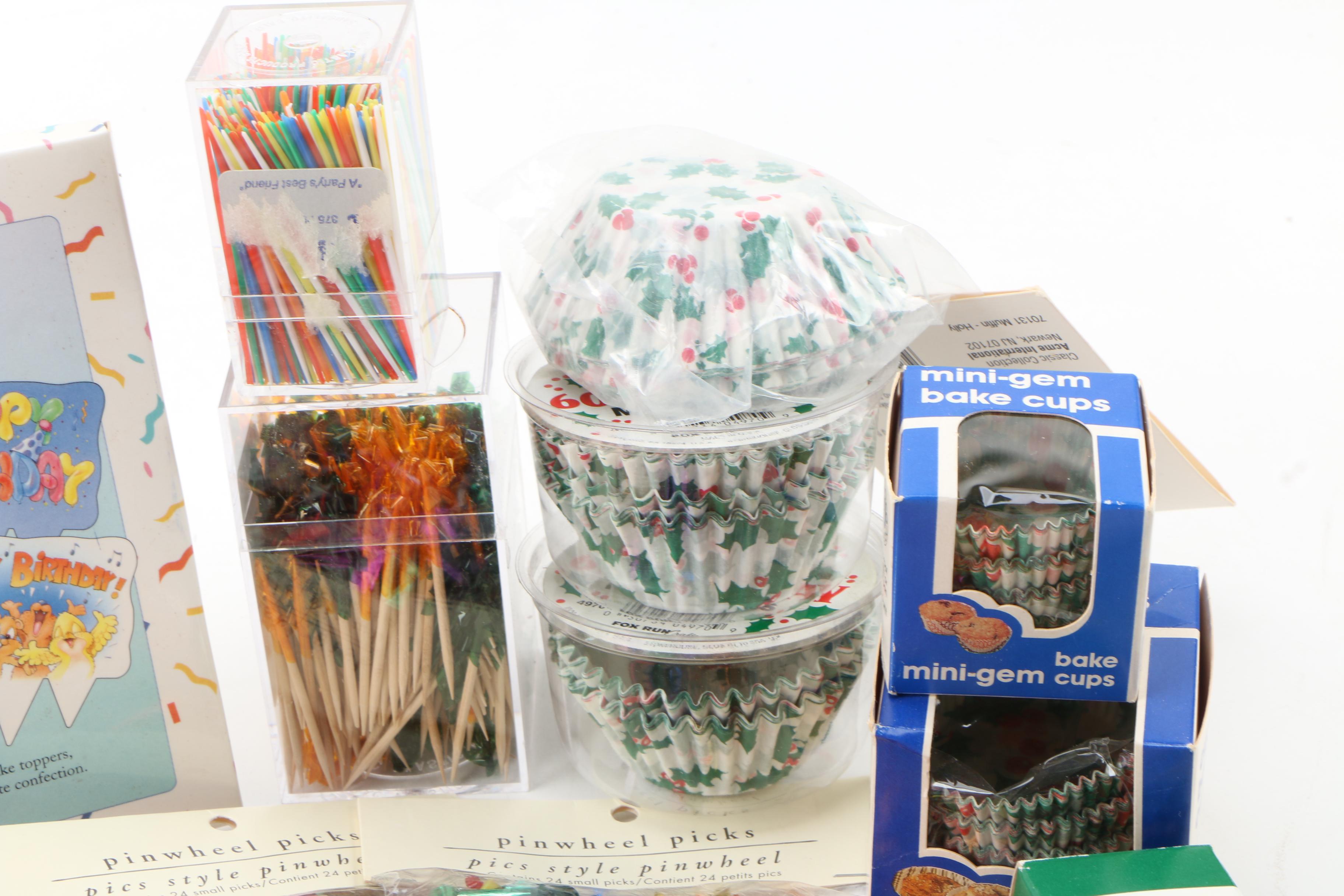 Martha Stewart Cupcake Tree, Wilton Dessert Stand, and More Bakeware