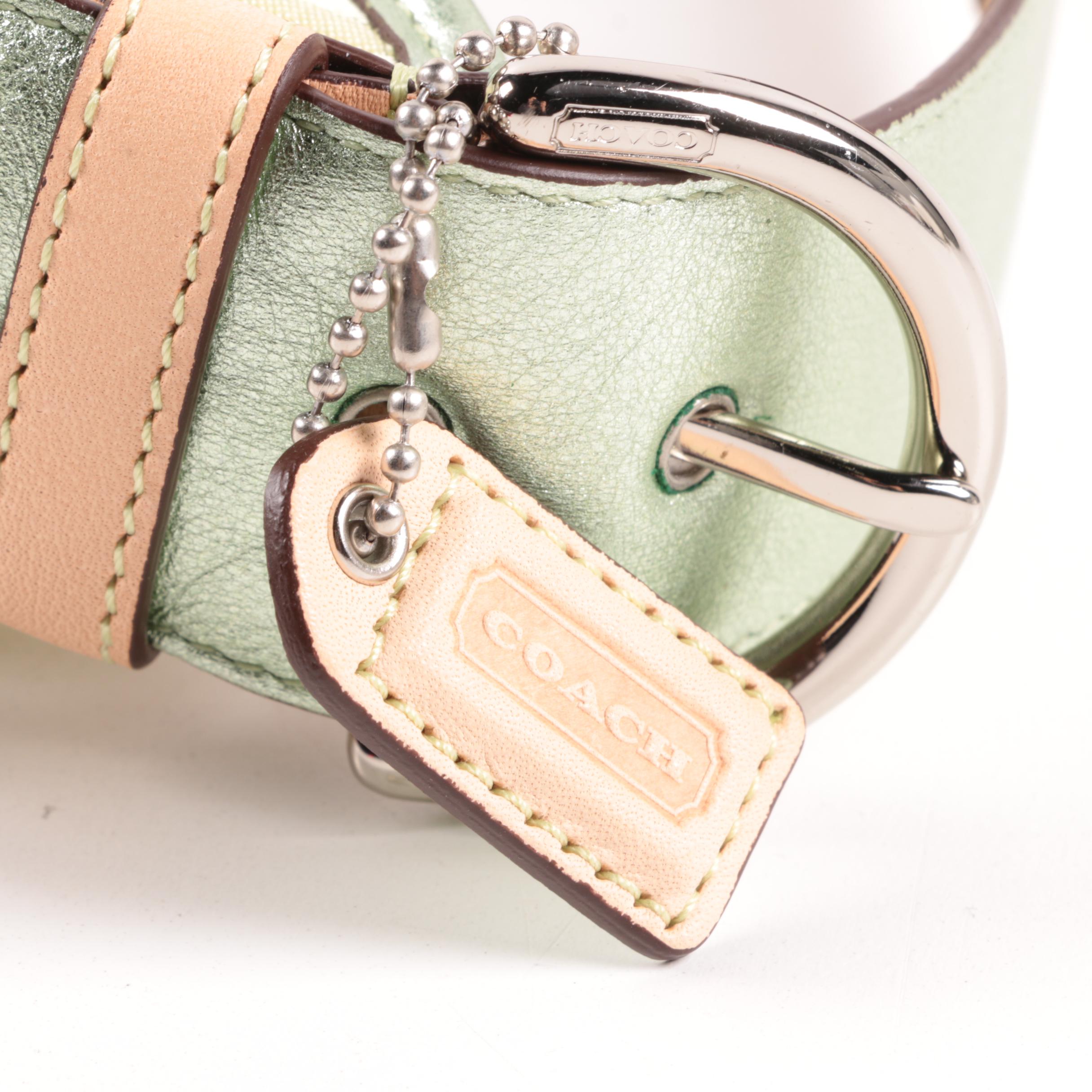 Coach Soho Optic Ladybug Appliqué Signature Hobo Bag