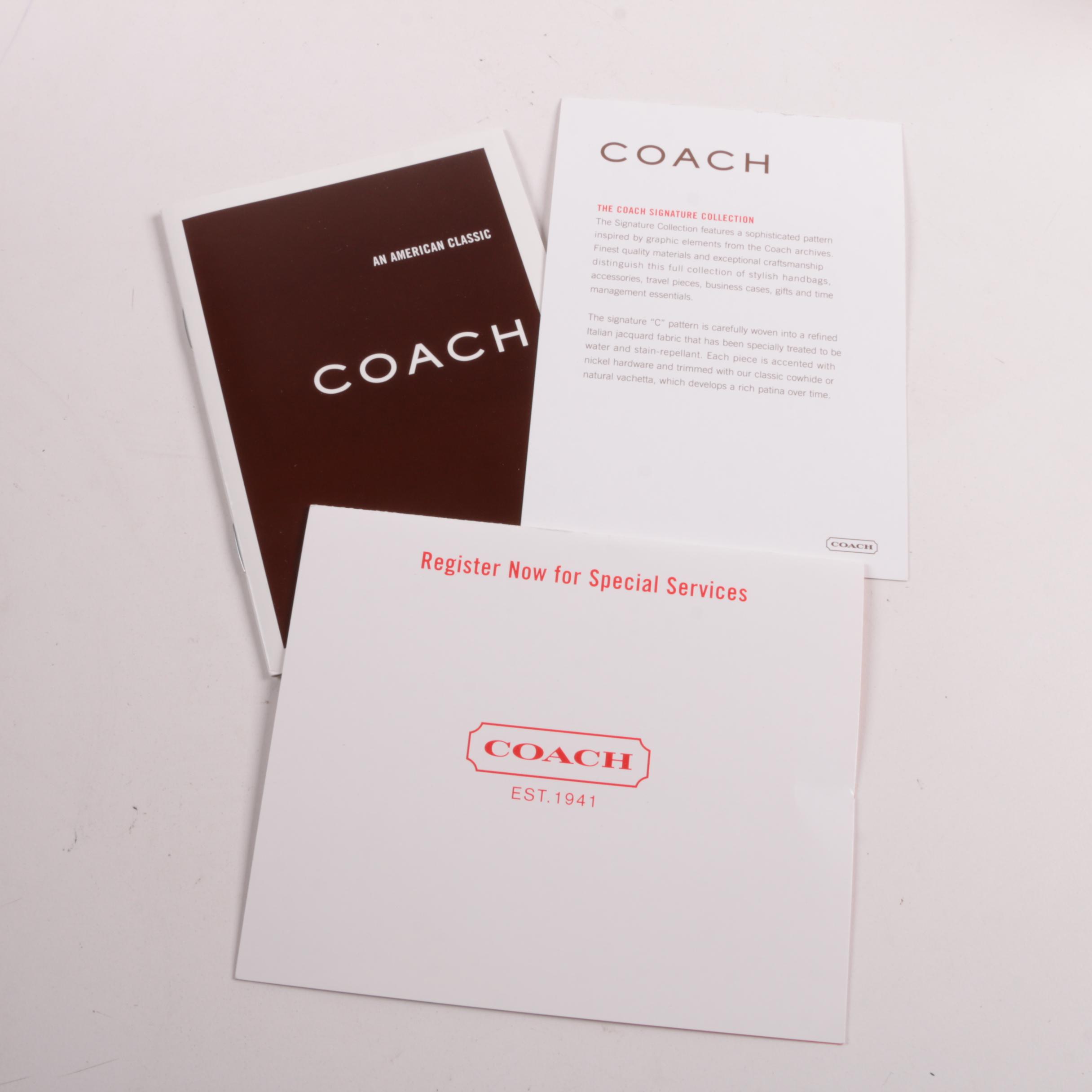 Coach Soho Optic Ladybug Appliqué Signature Hobo Bag