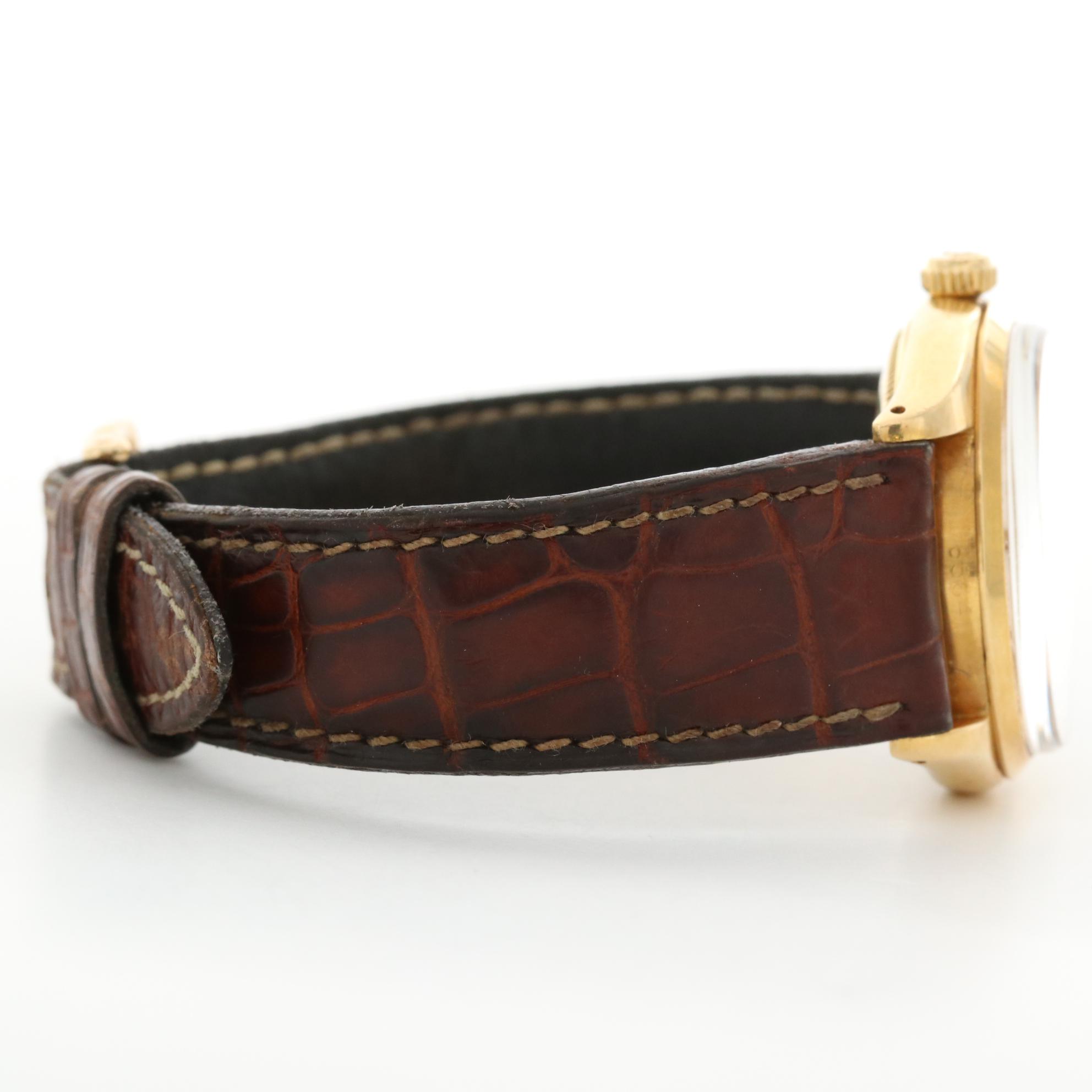 Vintage Rolex Oyster Perpetual 18K Gold Automatic Watch, 1956