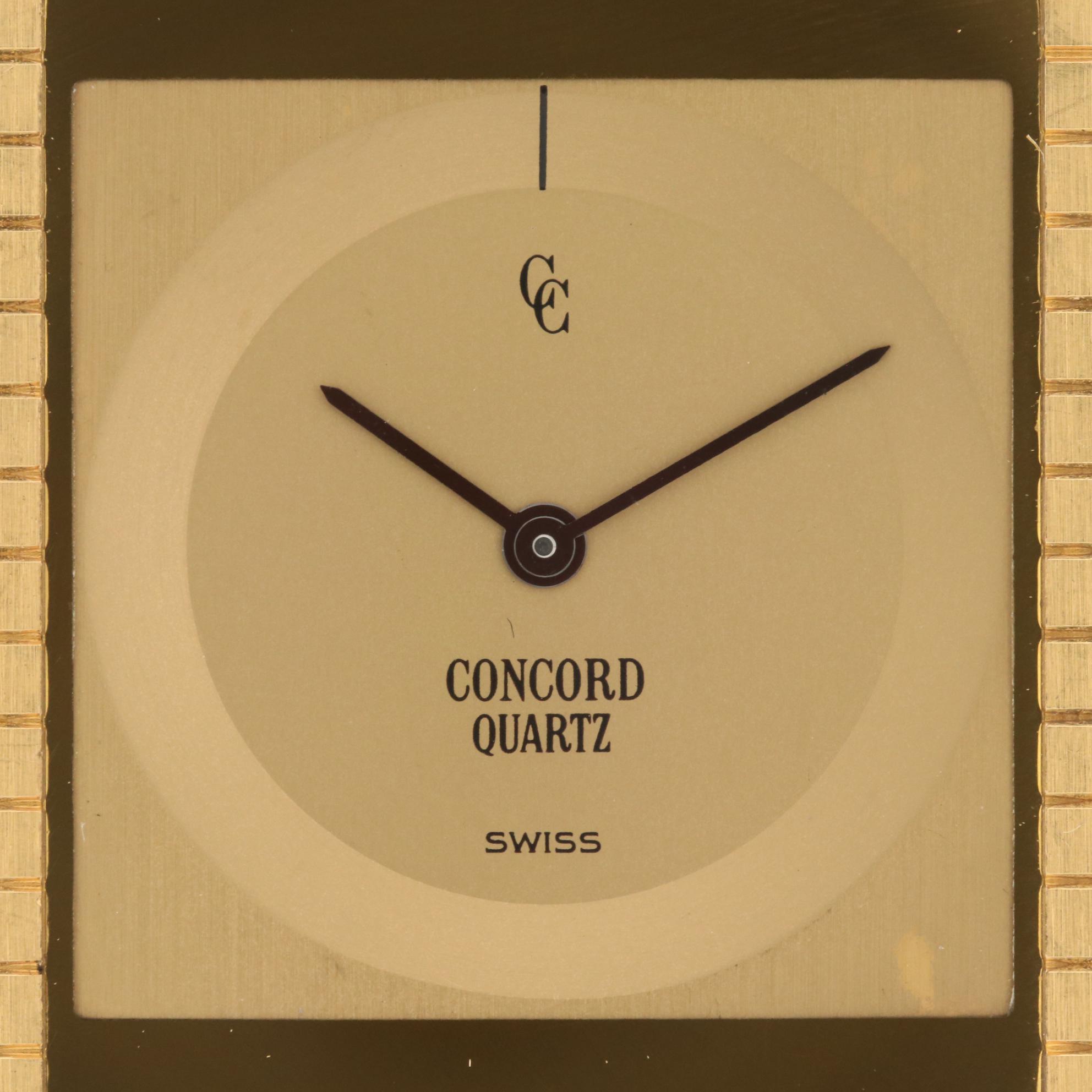 Concord 18K Gold Delirium Quartz Watch