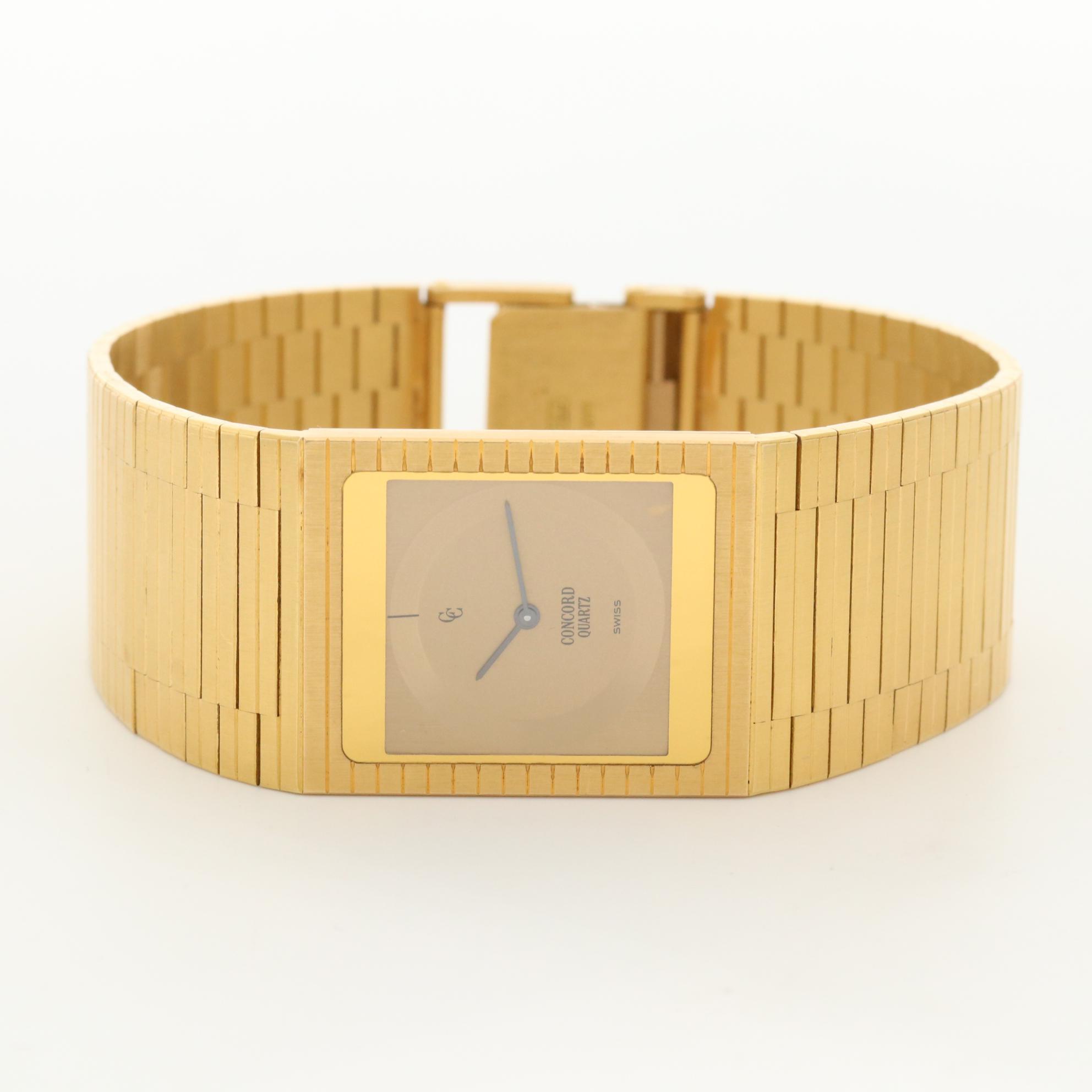 Concord 18K Gold Delirium Quartz Watch