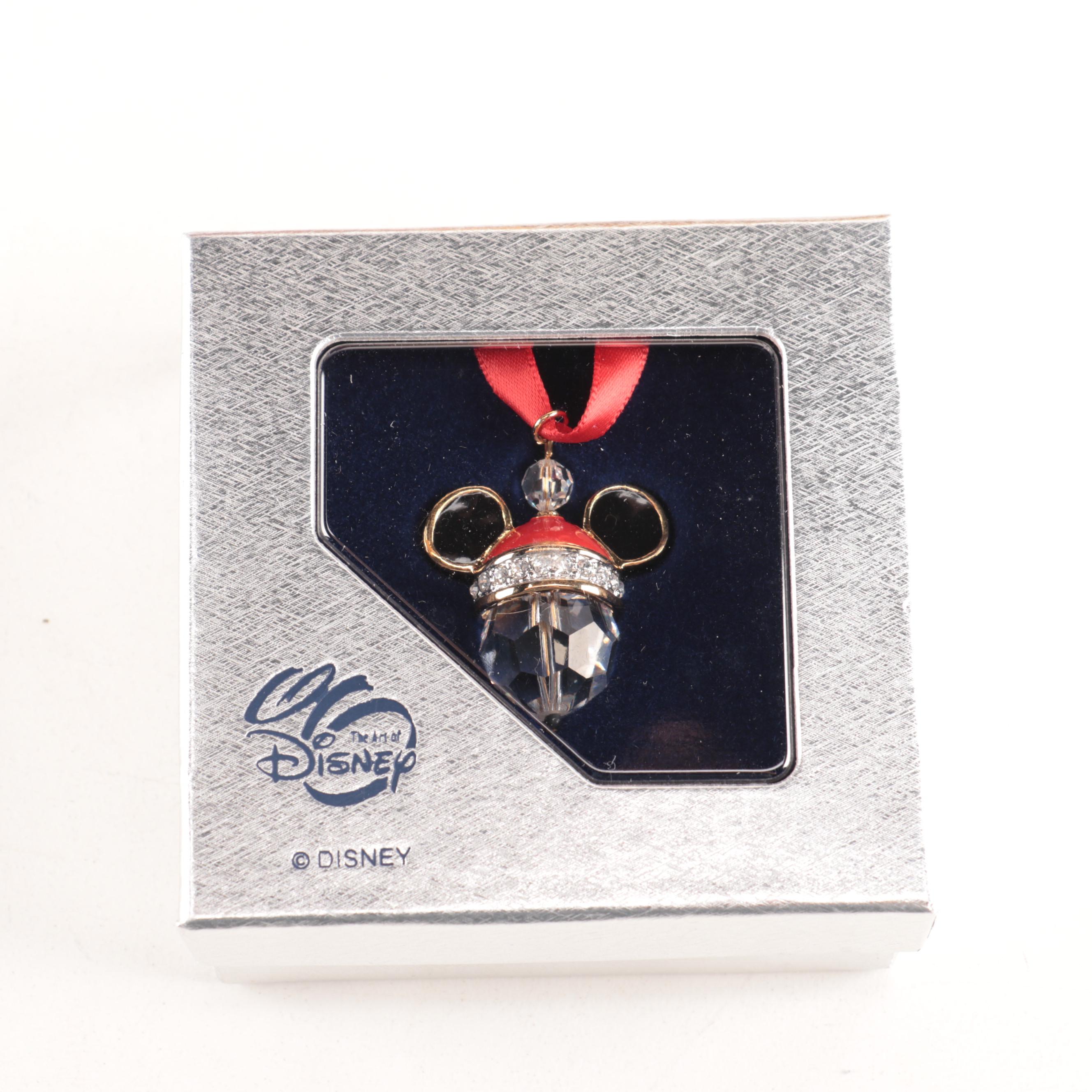 Boxed Peanuts and Disney Christmas Figurines and Ornaments, Contemporary