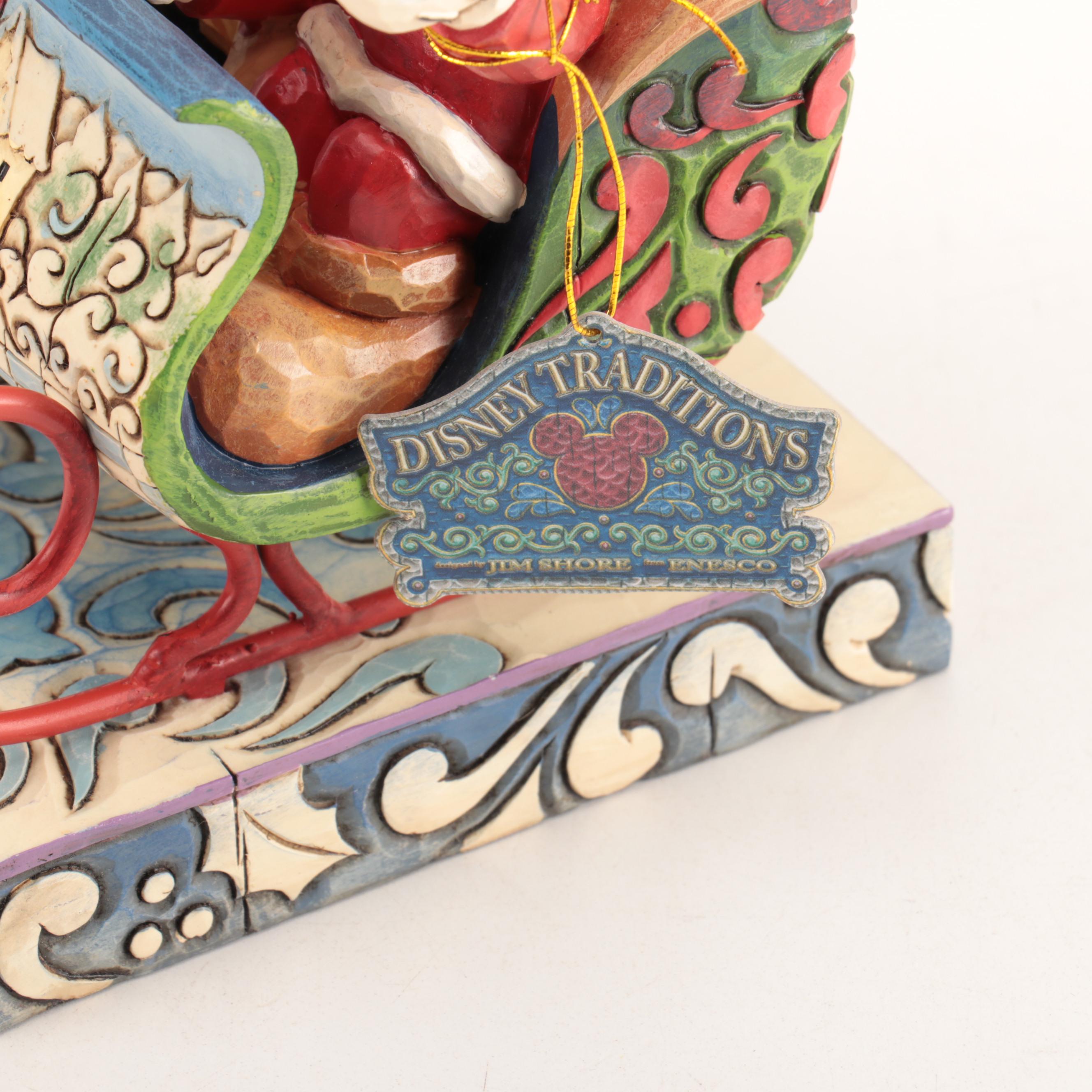 Boxed Peanuts and Disney Christmas Figurines and Ornaments, Contemporary