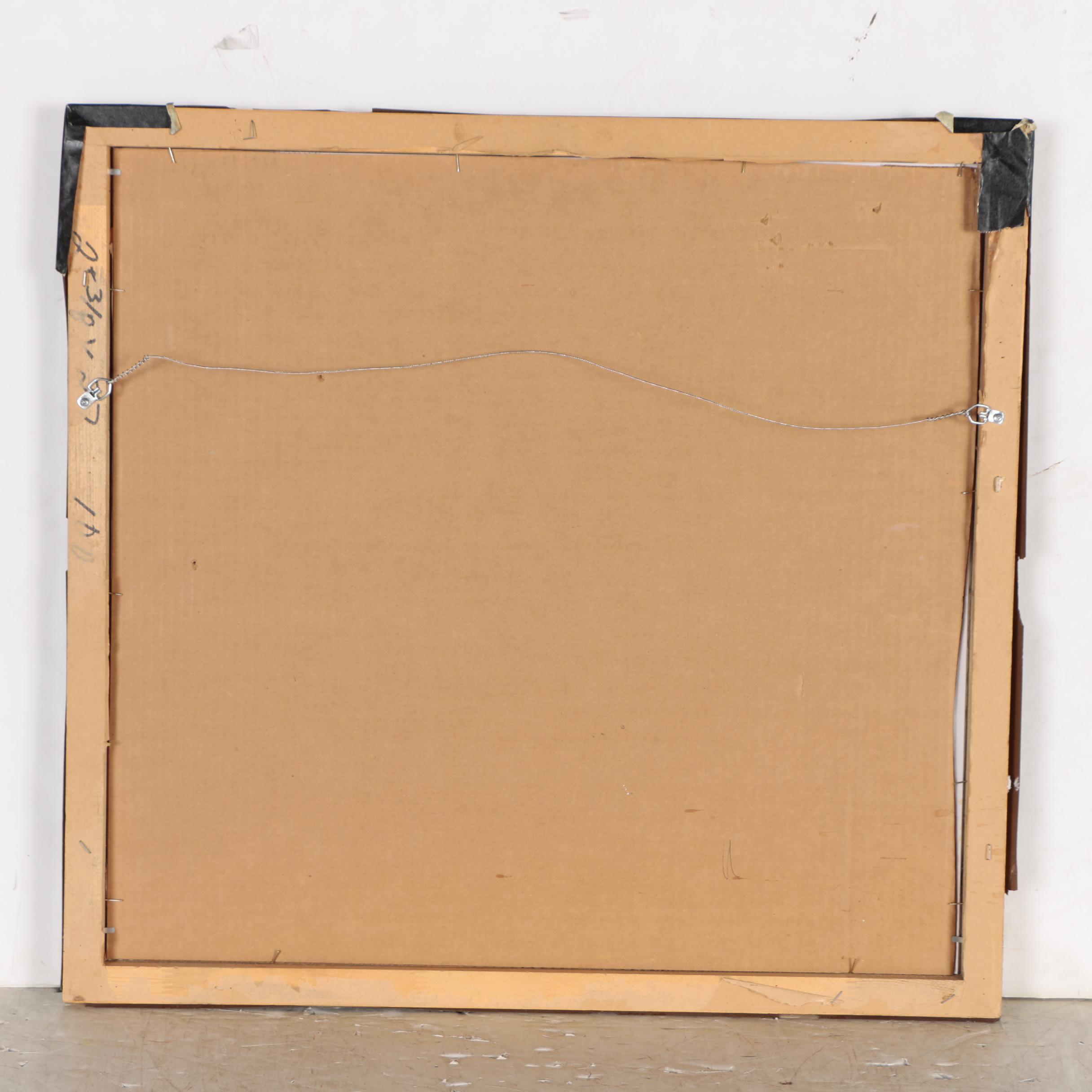 Peter Max 1972 Serigraph "Witnessing from Above"