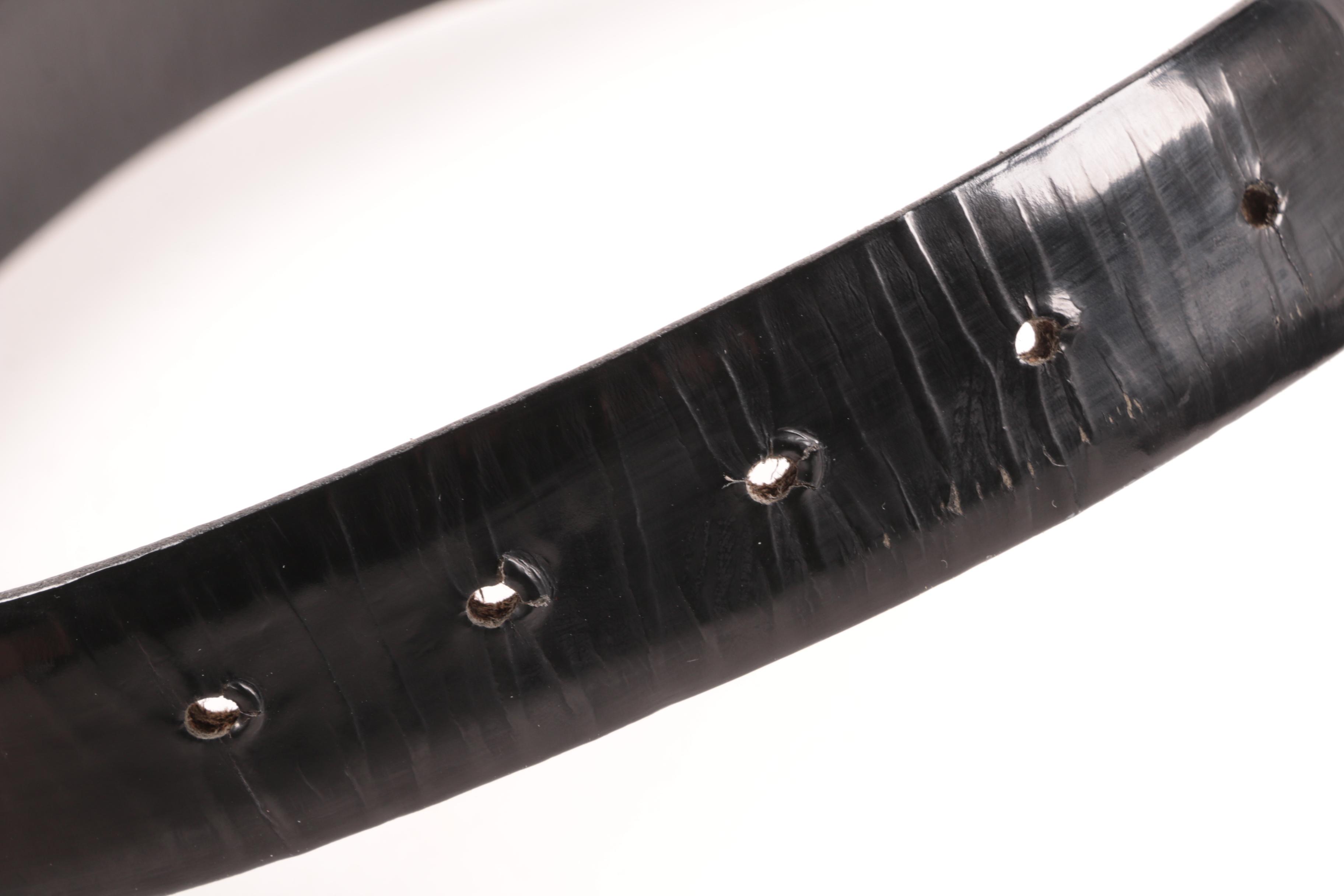 Prada and Dolce & Gabbana Dark Brown Leather Belts, Made in Italy