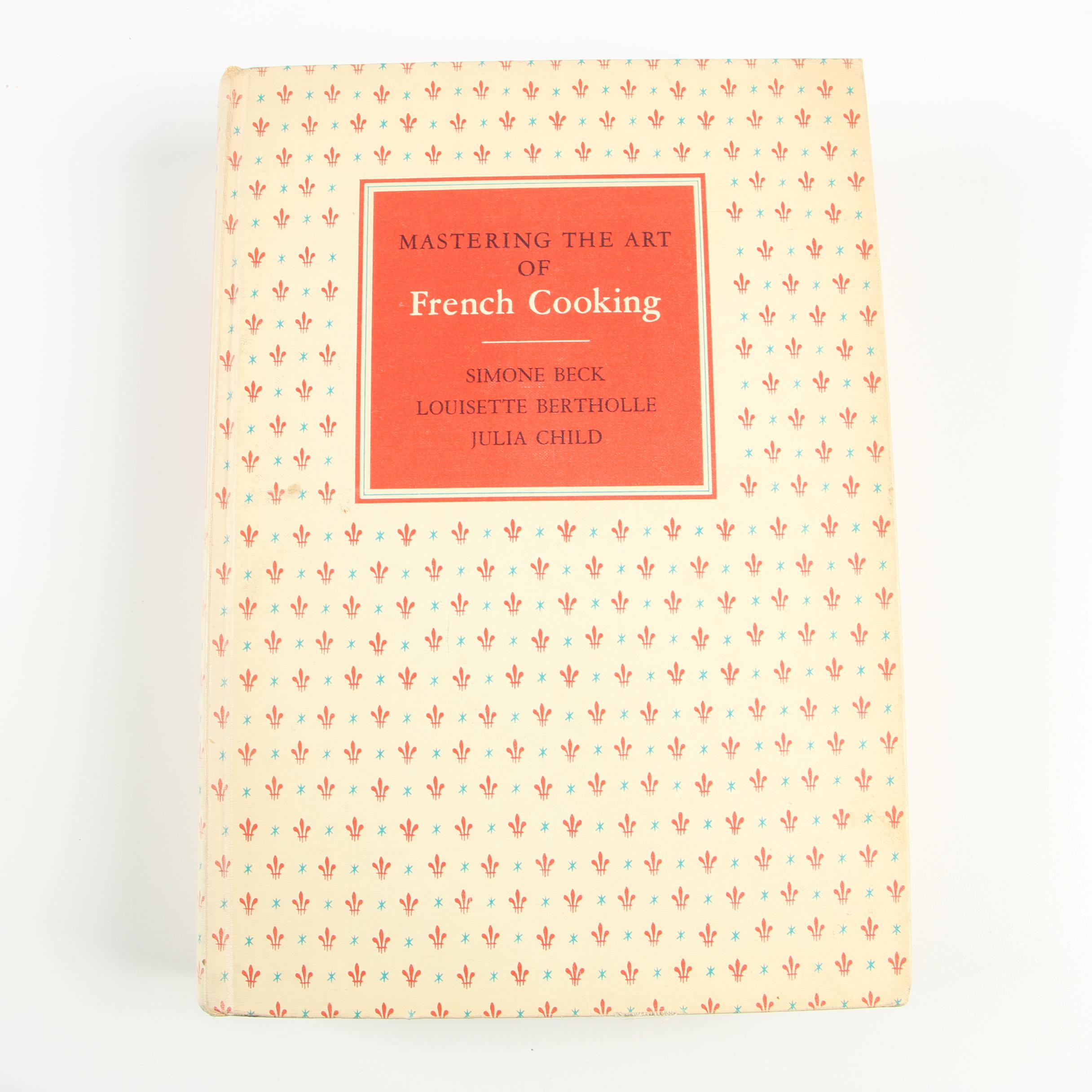 First Editions "Mastering the Art of French Cooking" I–II by Julia Child et al.