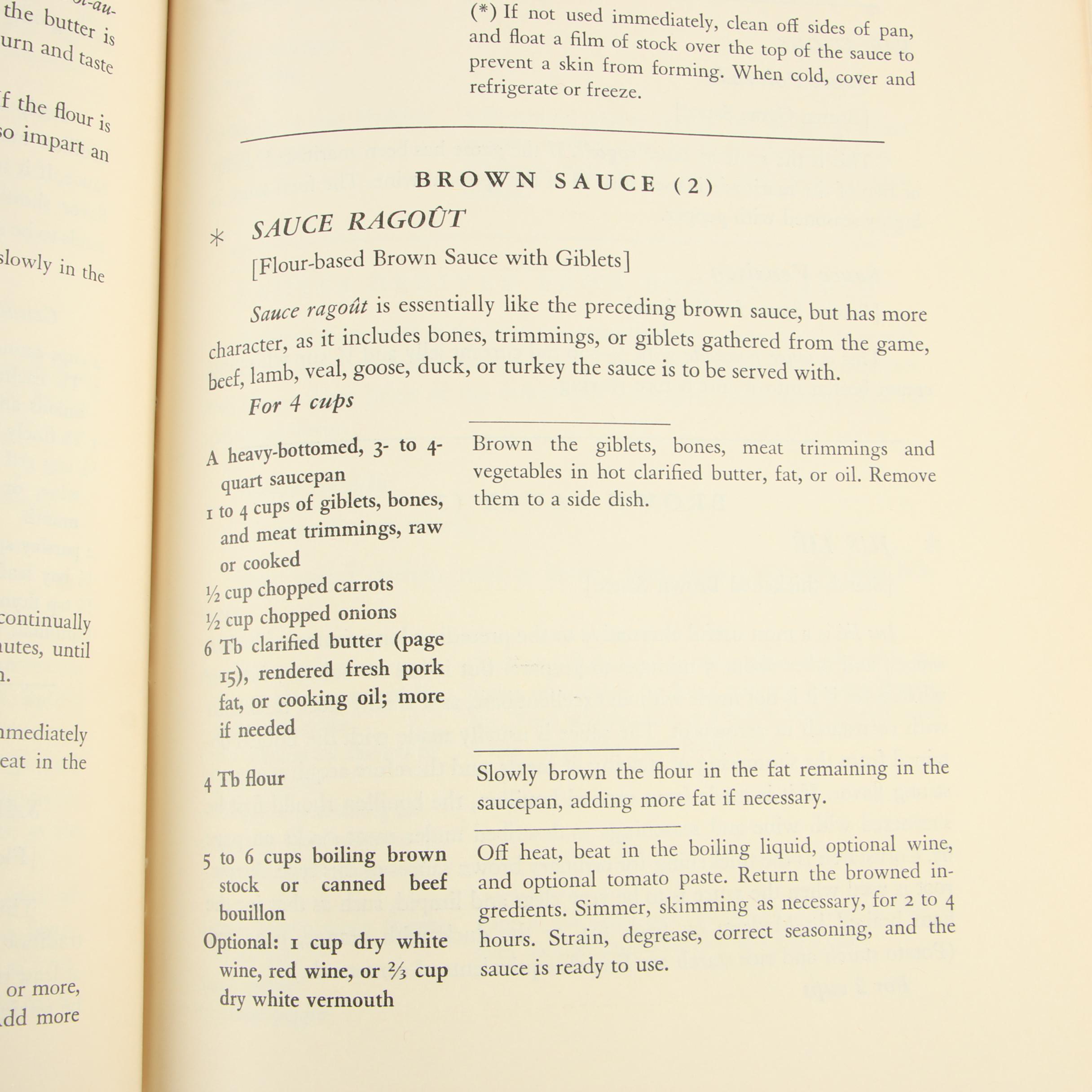 First Editions "Mastering the Art of French Cooking" I–II by Julia Child et al.