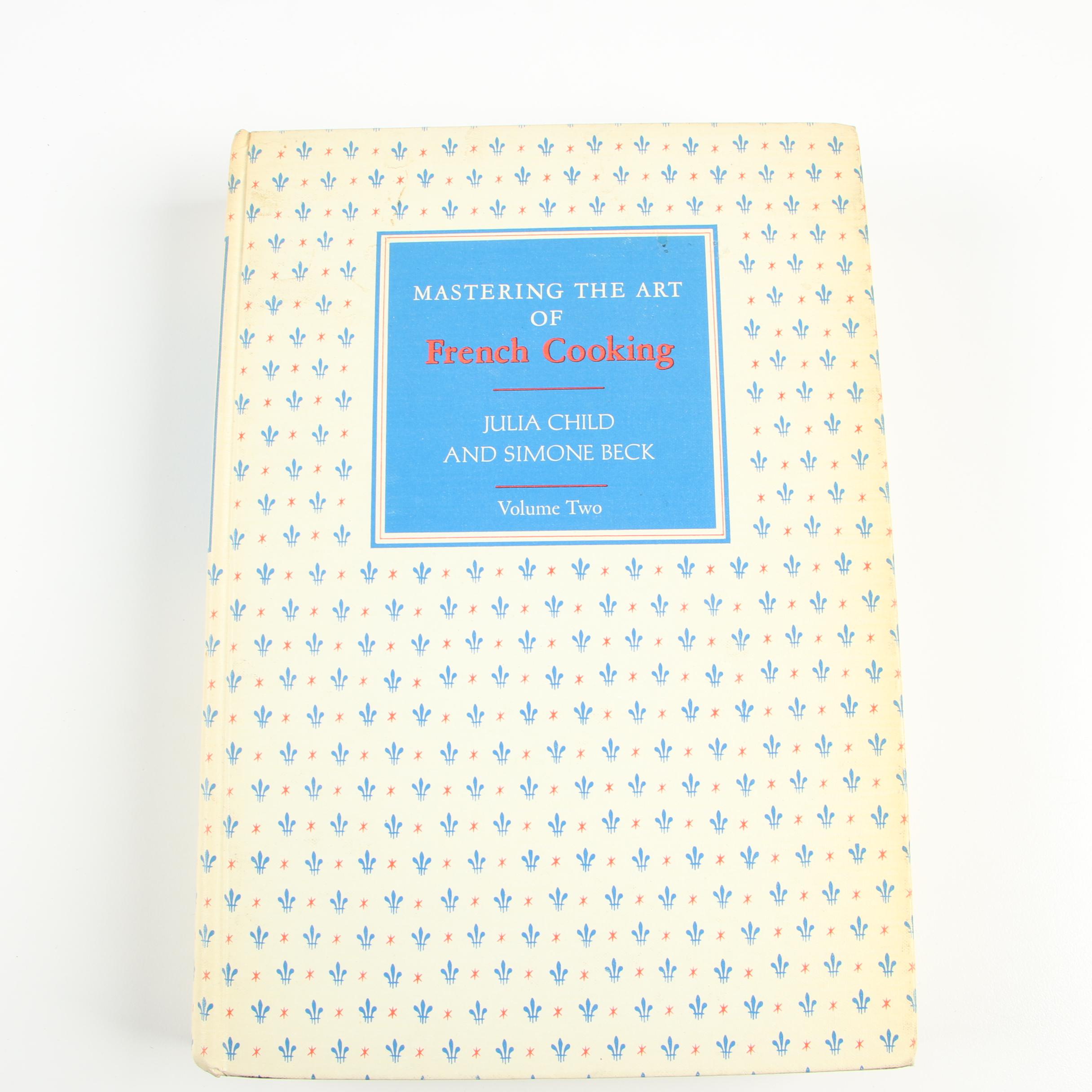 First Editions "Mastering the Art of French Cooking" I–II by Julia Child et al.