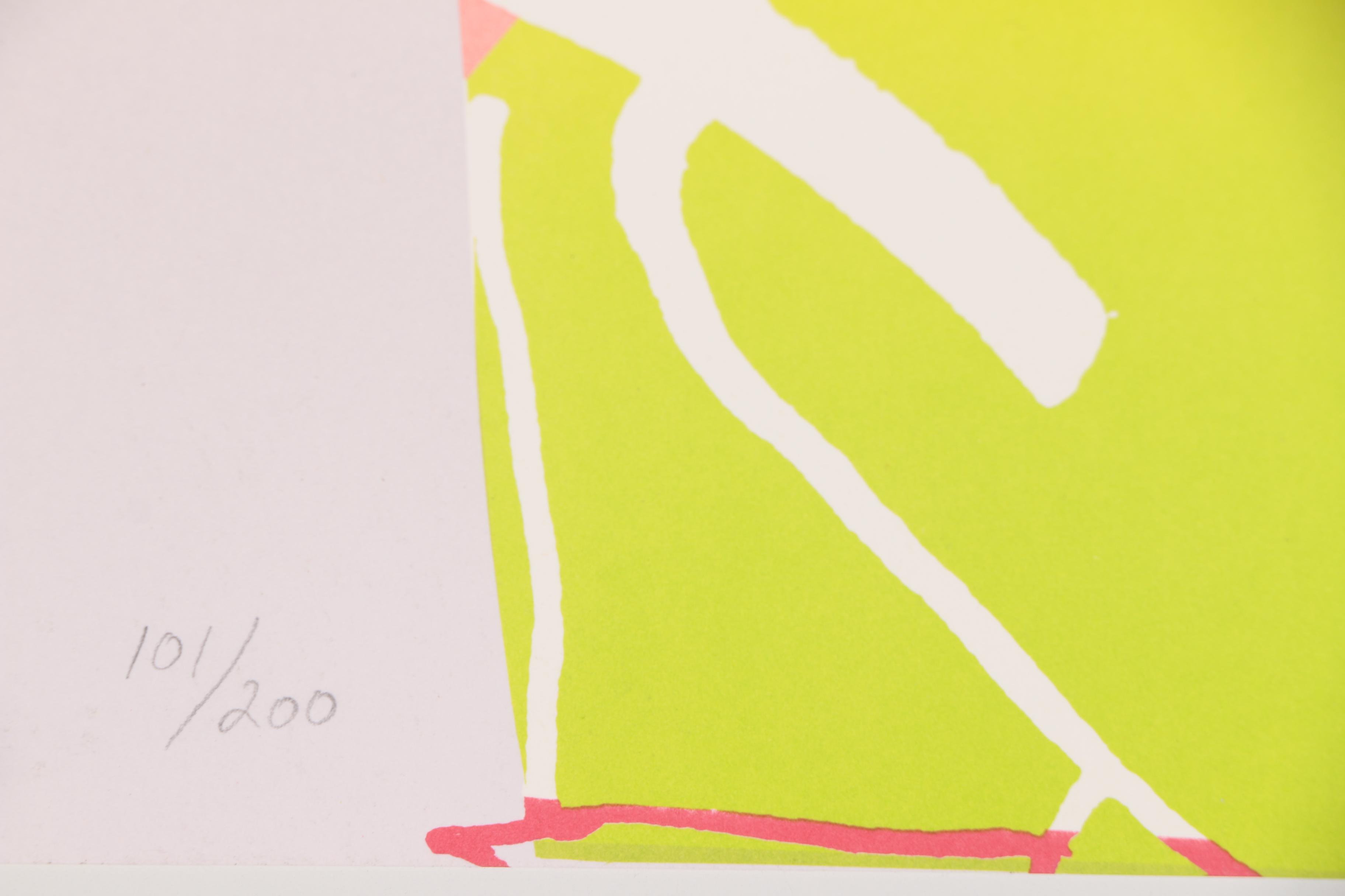 Peter Max Lithograph "The Dancer"