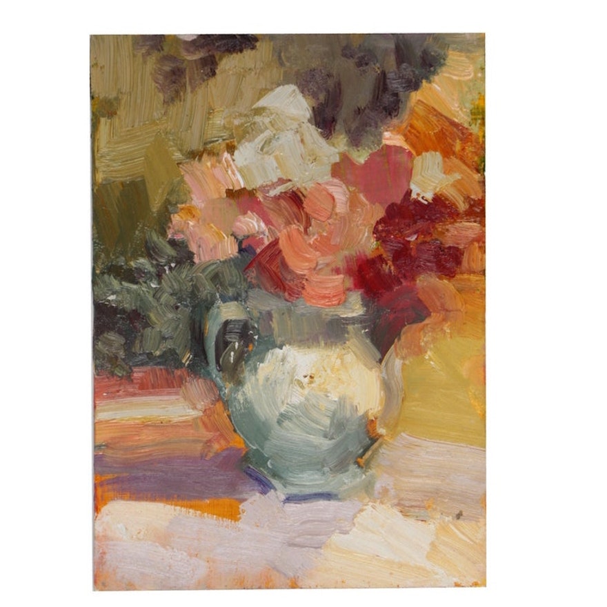 Sally Rosenbaum Still Life Oil Painting