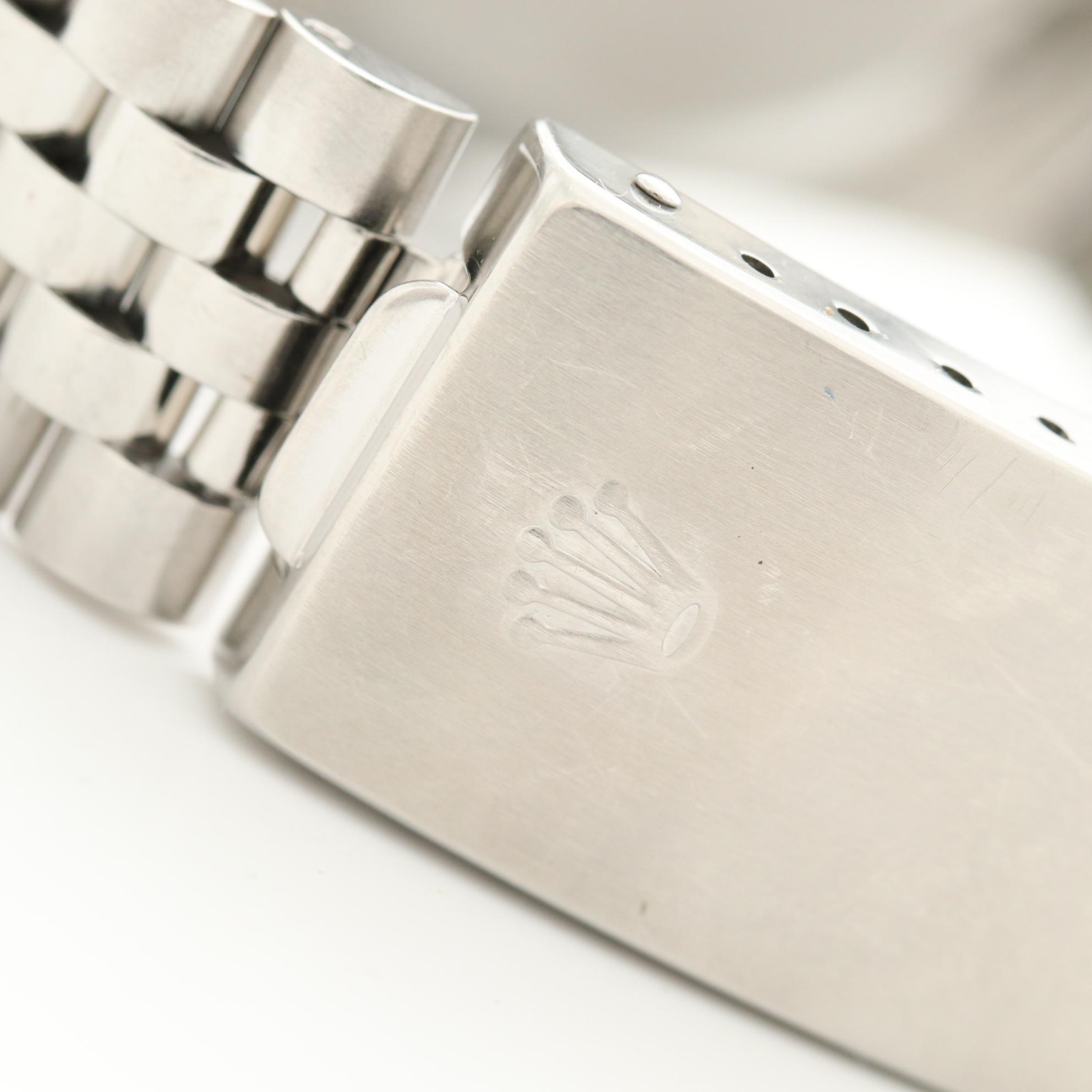 Rolex Datejust 16200 18K Gold Watch With 1.03 CTW Diamond Bezel and Dial