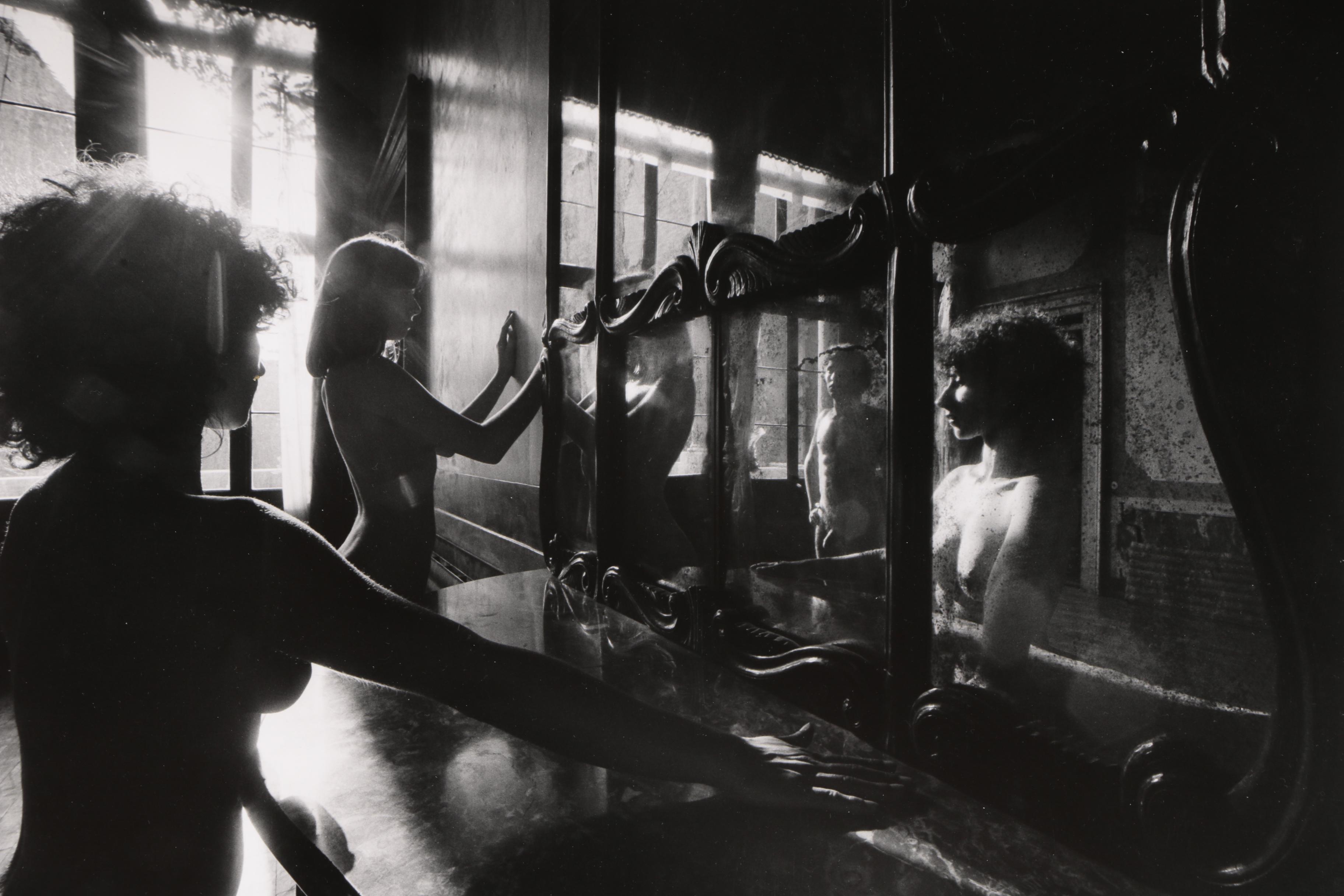 Lucien Clergue Silver Gelatin Photograph "Mirrors"