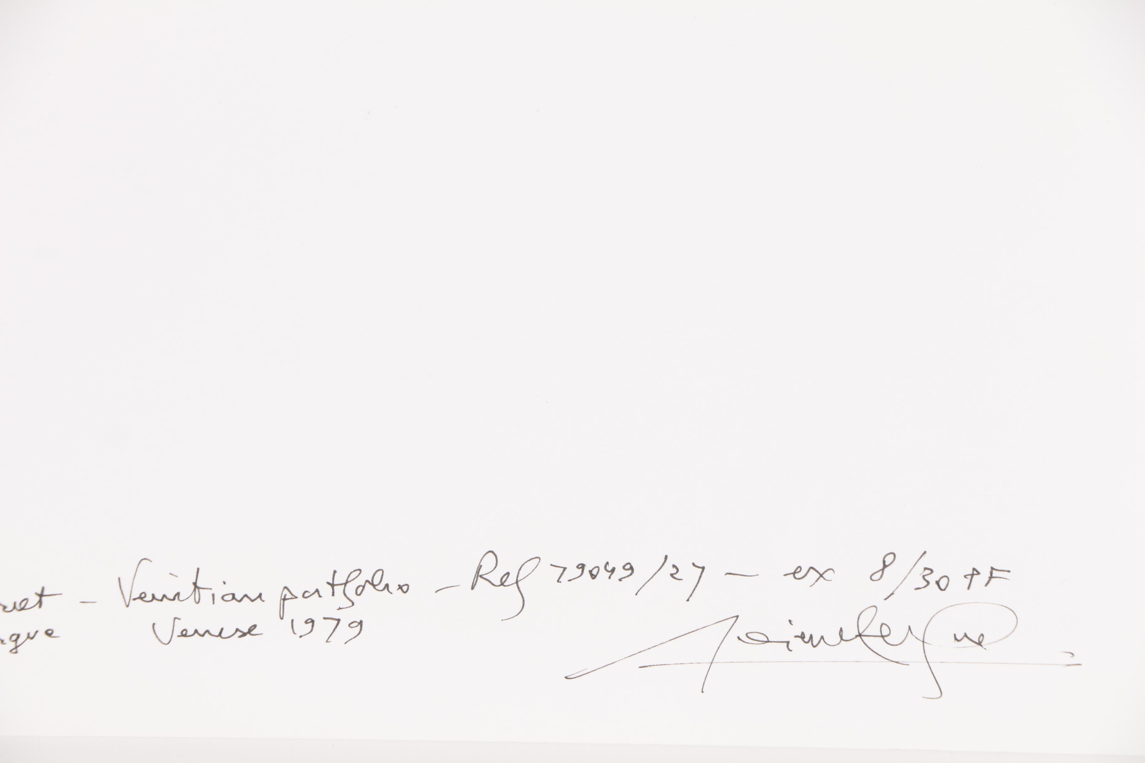 Lucien Clergue Silver Gelatin Photograph "Mirrors"