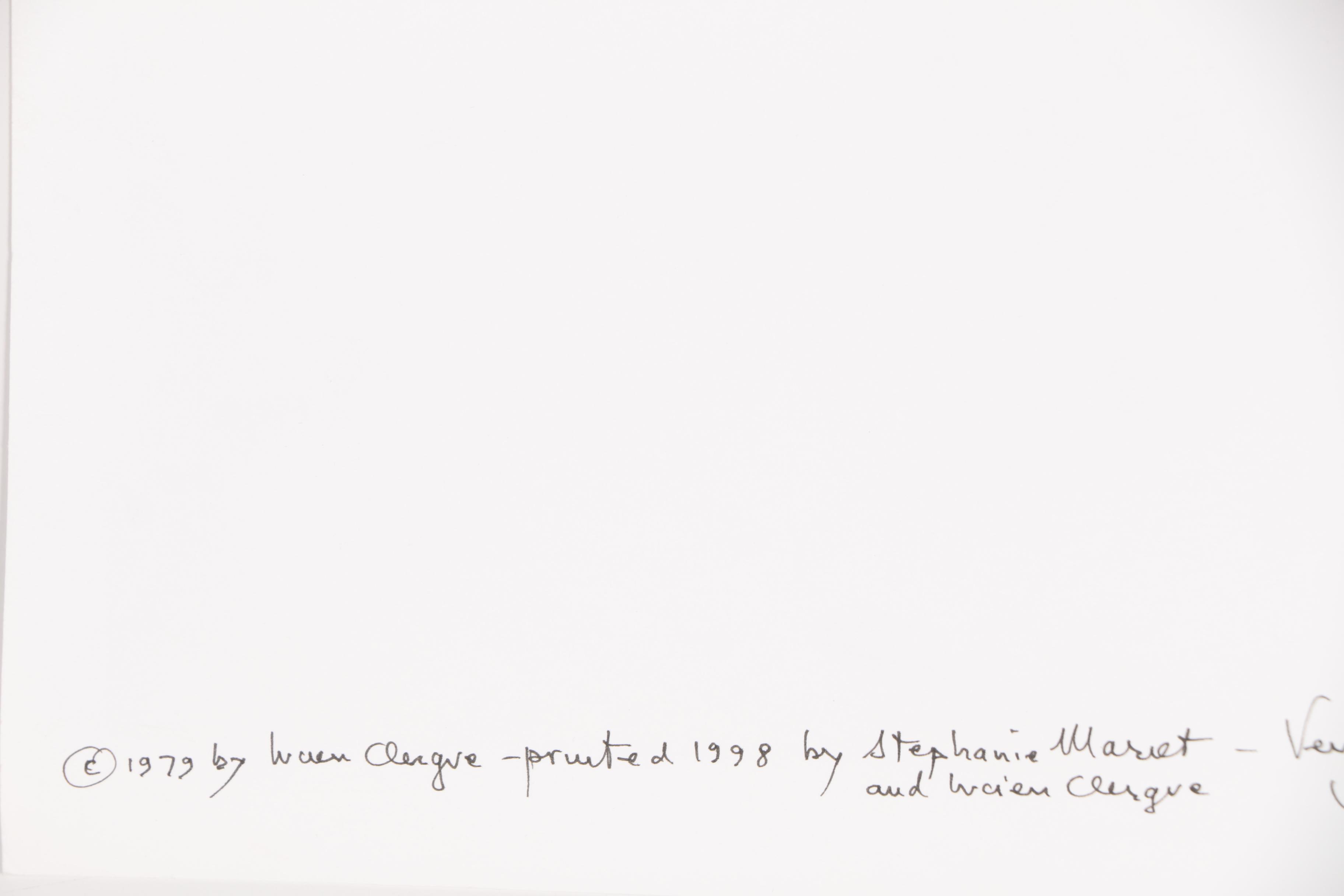 Lucien Clergue Silver Gelatin Photograph "Mirrors"