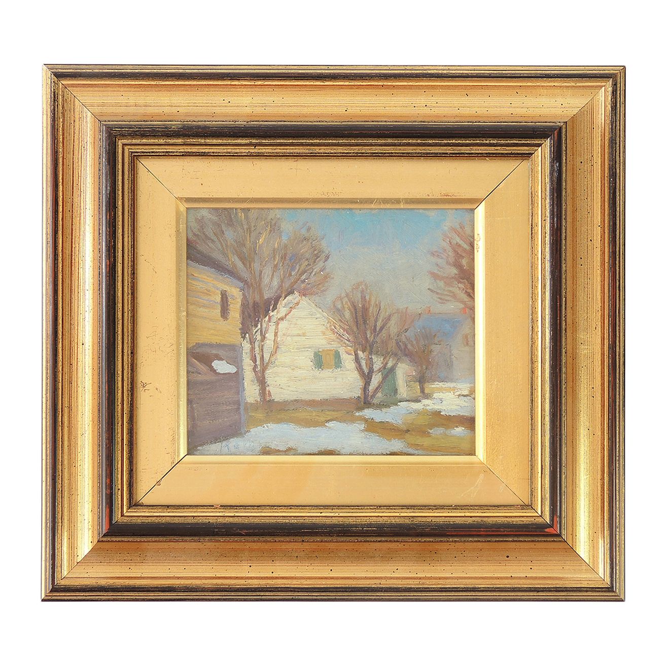 Louise Kamp Landscape Oil Painting, Circa 1930