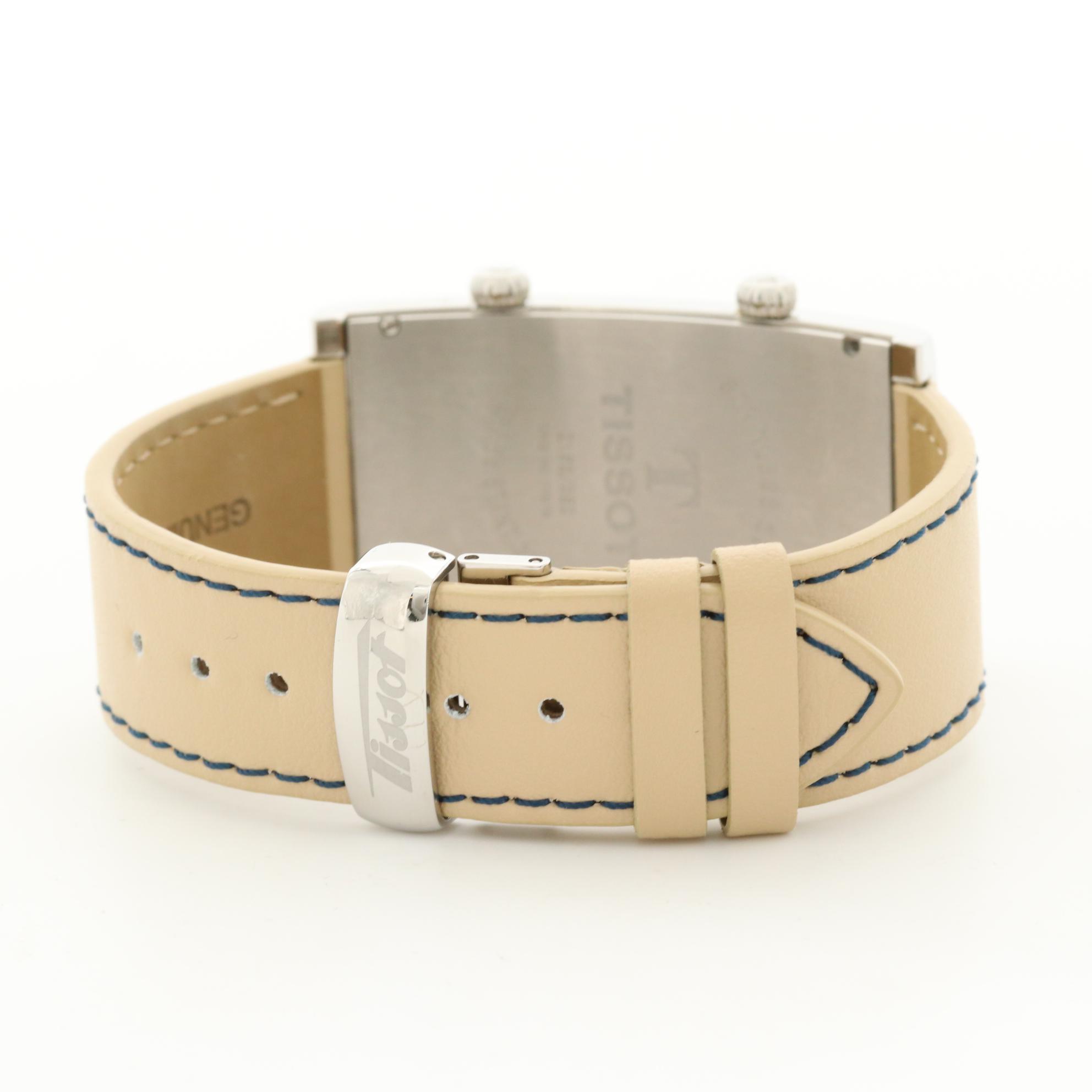 Tissot Heritage Dual Time Stainless Steel Quartz Watch