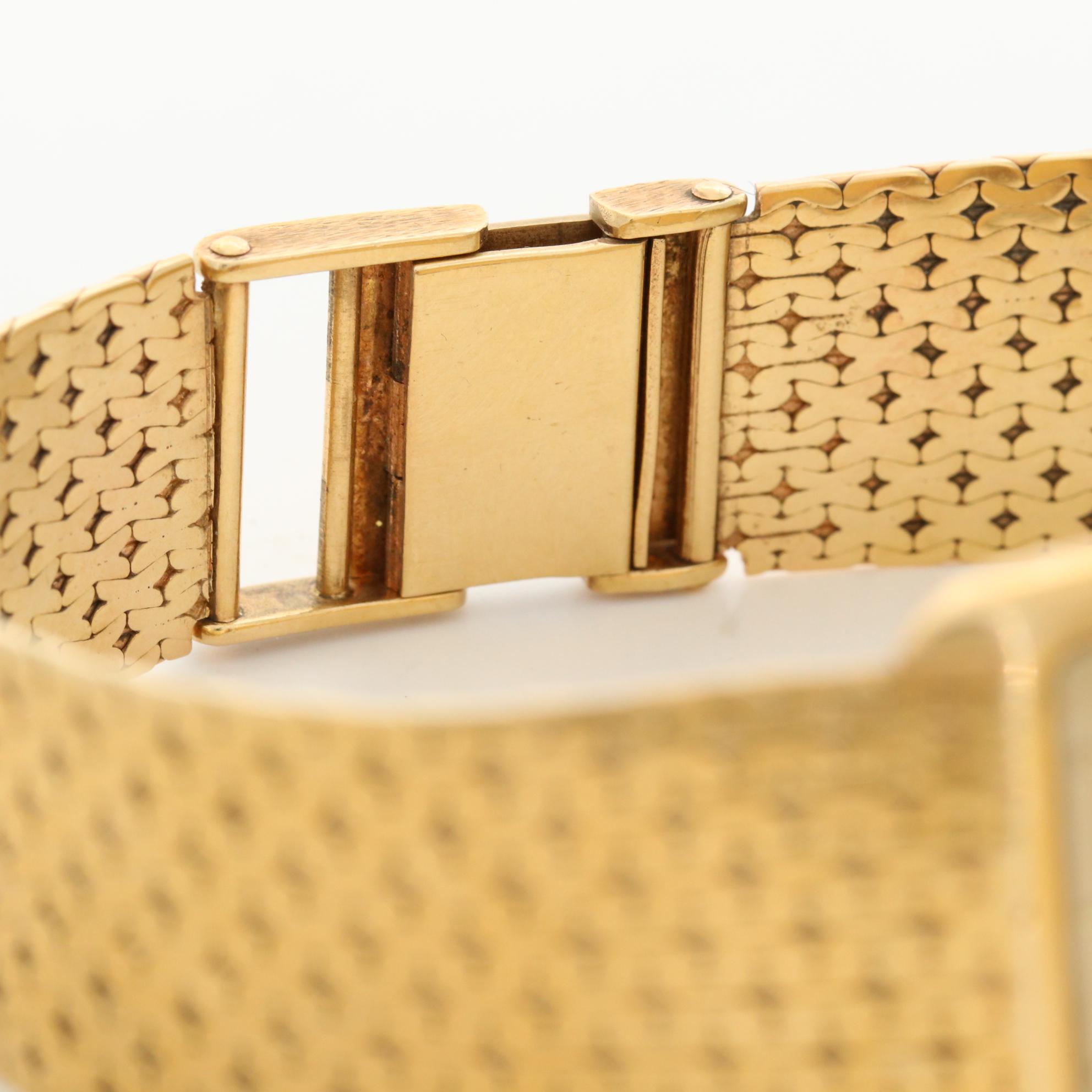 Paul Breguette 14K Yellow Gold Quartz Watch