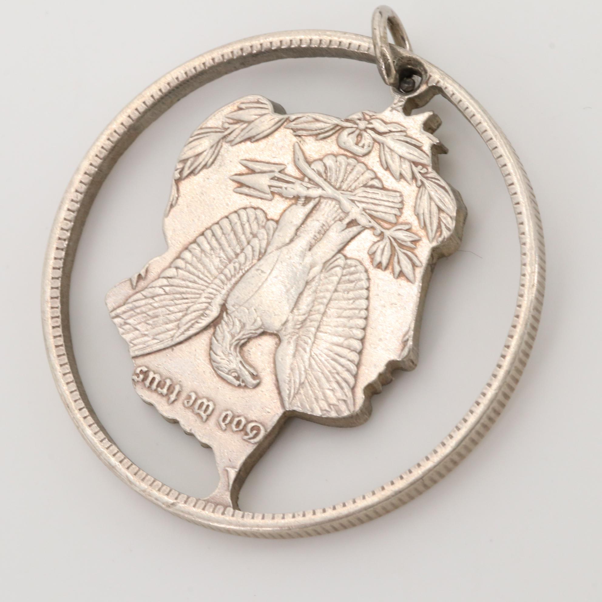 Jewelry Including Sterling, Morgan Silver Dollar and Tiffany & Co. Lapel Pin