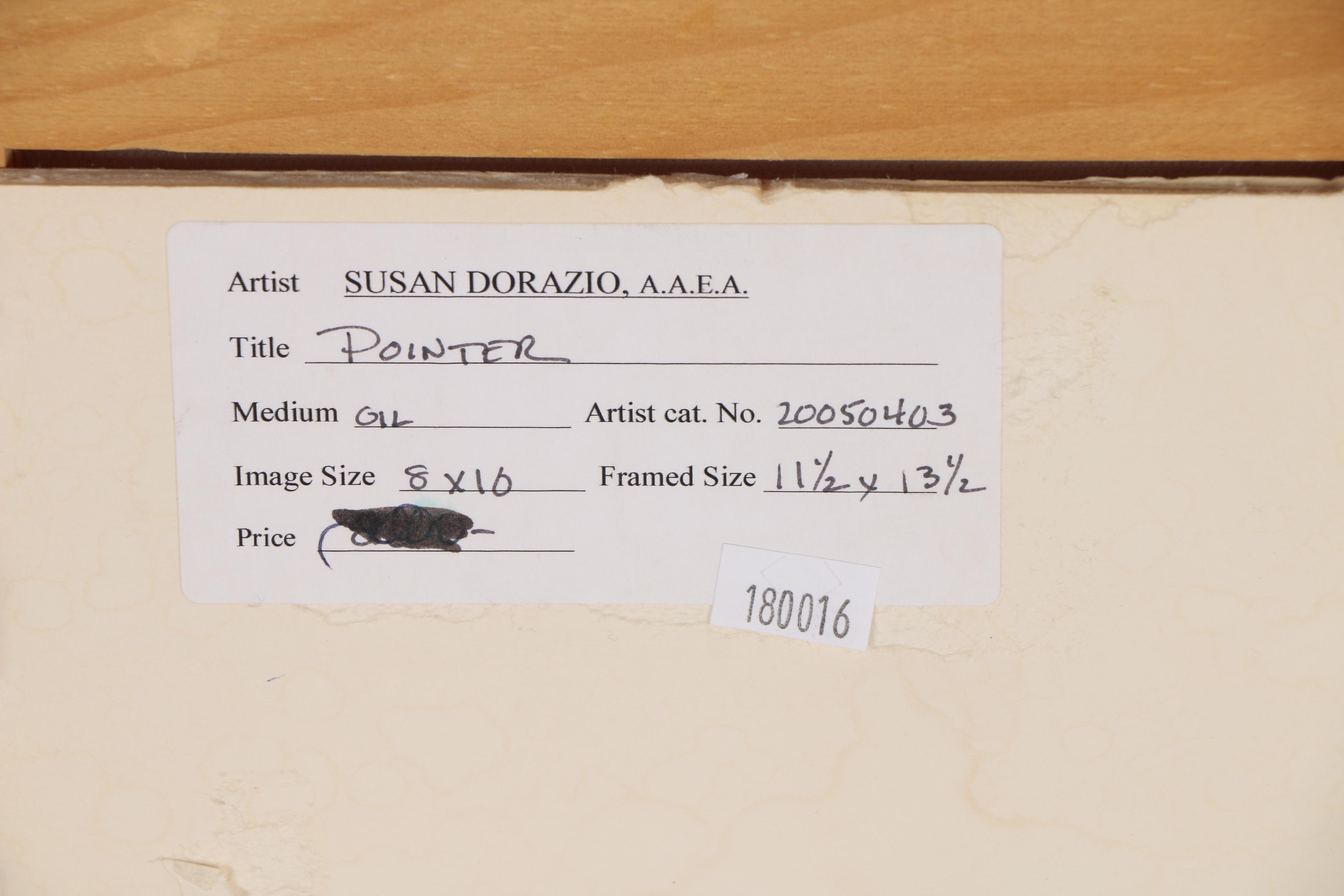 Susan Dorazio Oil Painting "Pointer"