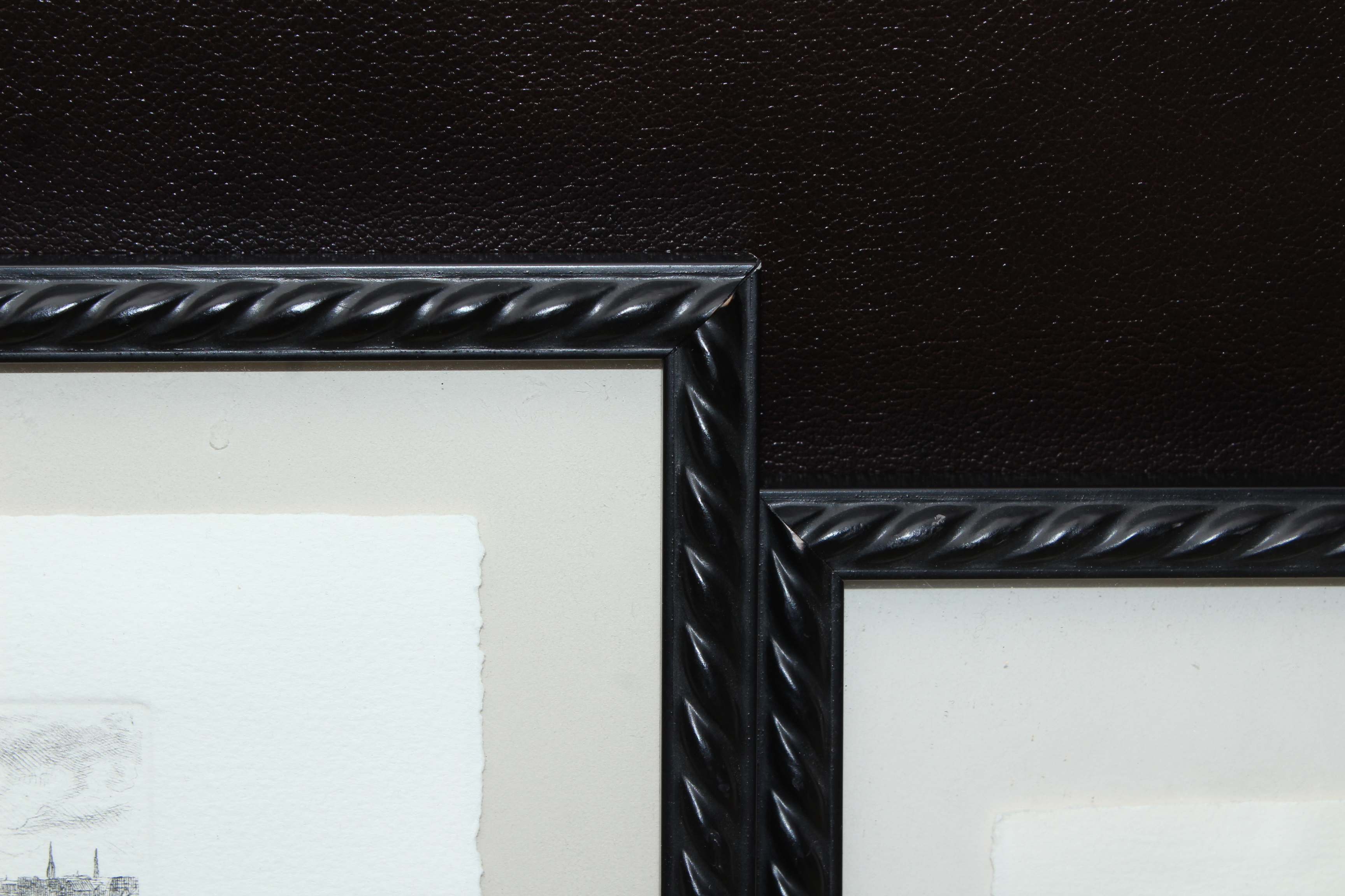 Aimé Edmond Dallemagne Paris Landscape Etchings