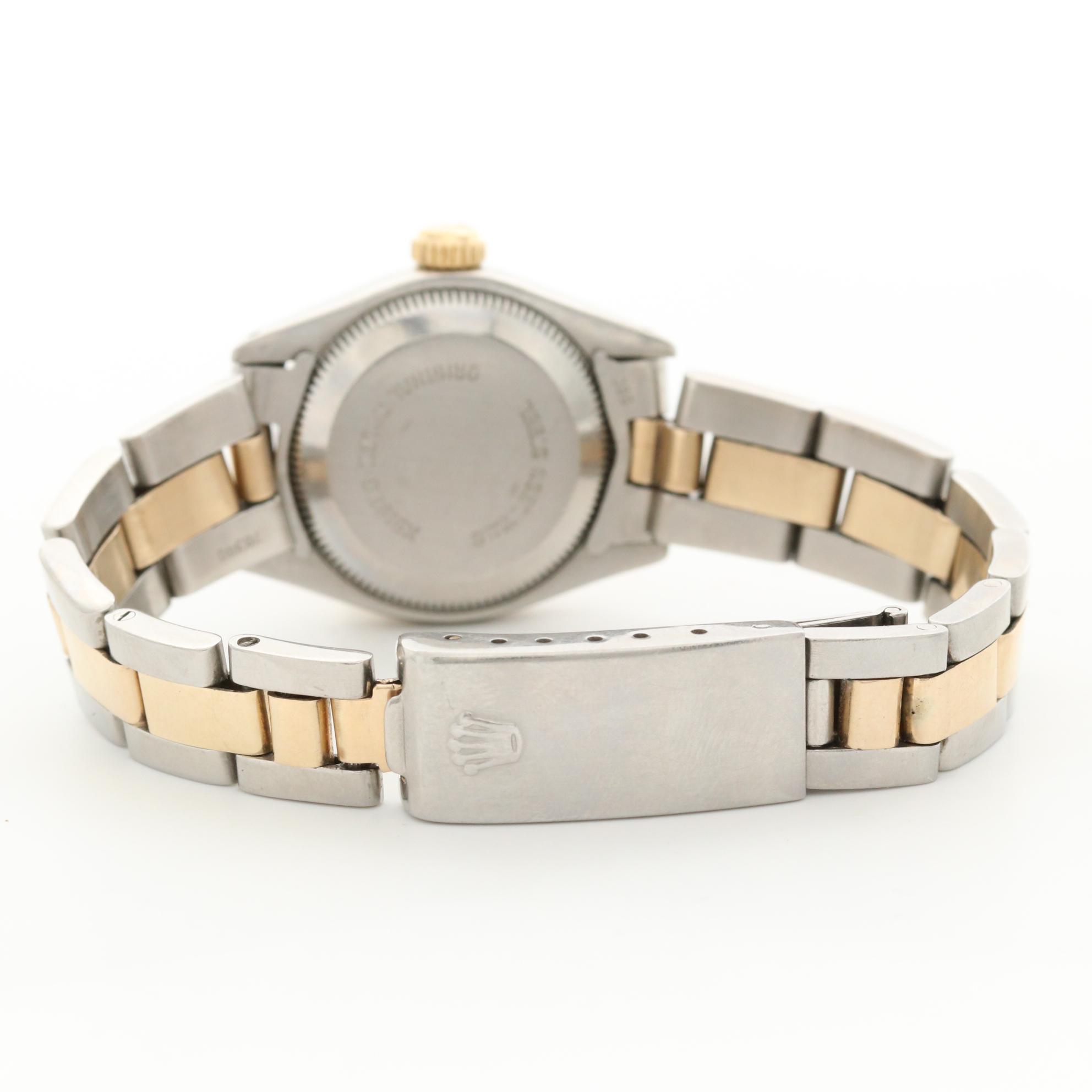 Vintage Rolex Oyster Perpetual 14K Gold and Stainless Steel Automatic Watch