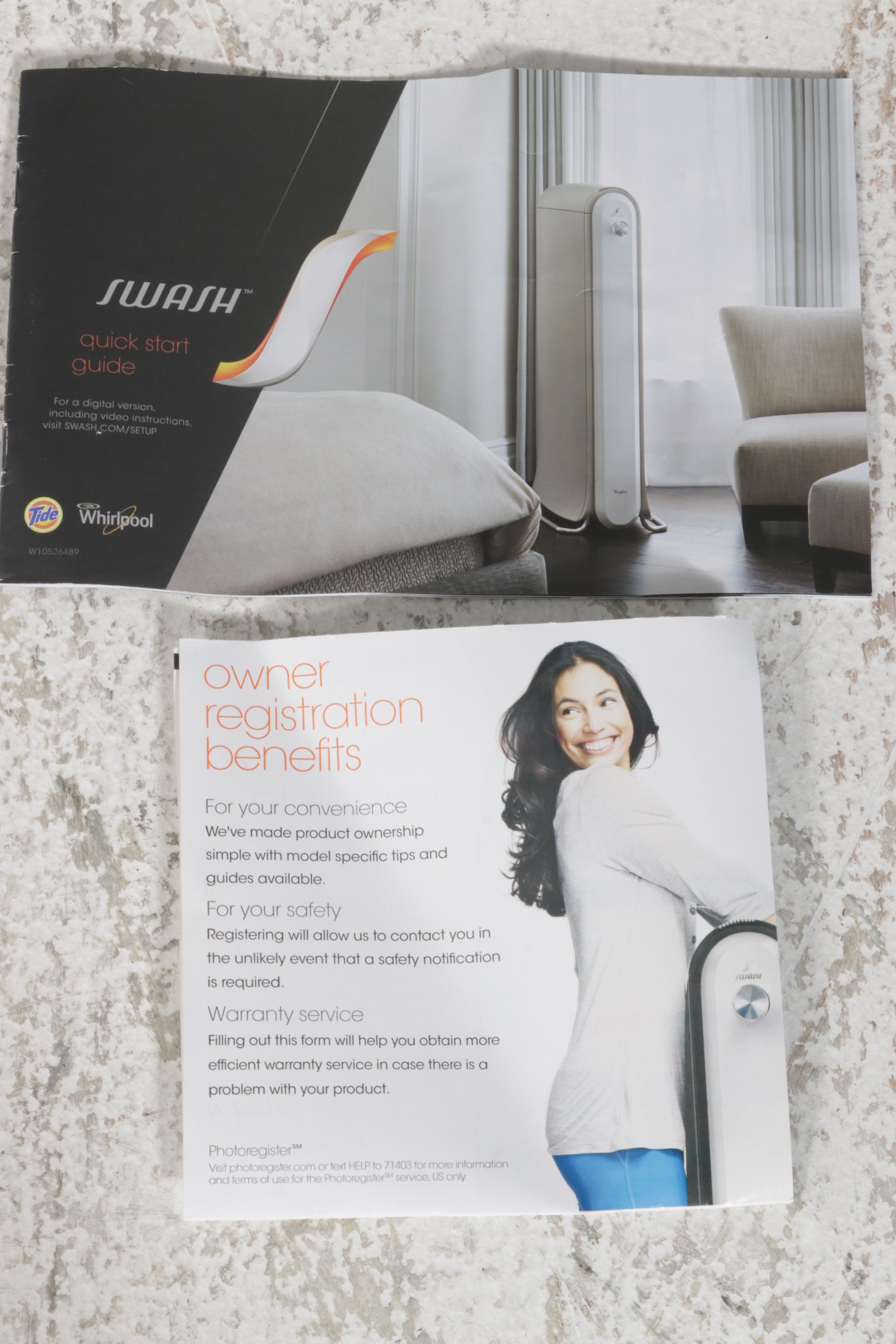 Whirlpool Swash Clothing Care System