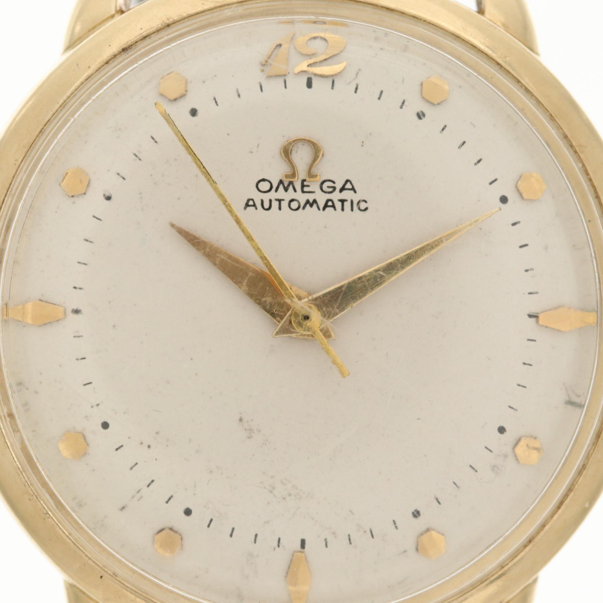 Vintage Omega "US Collection" Gold Filled Automatic Watch, 1952