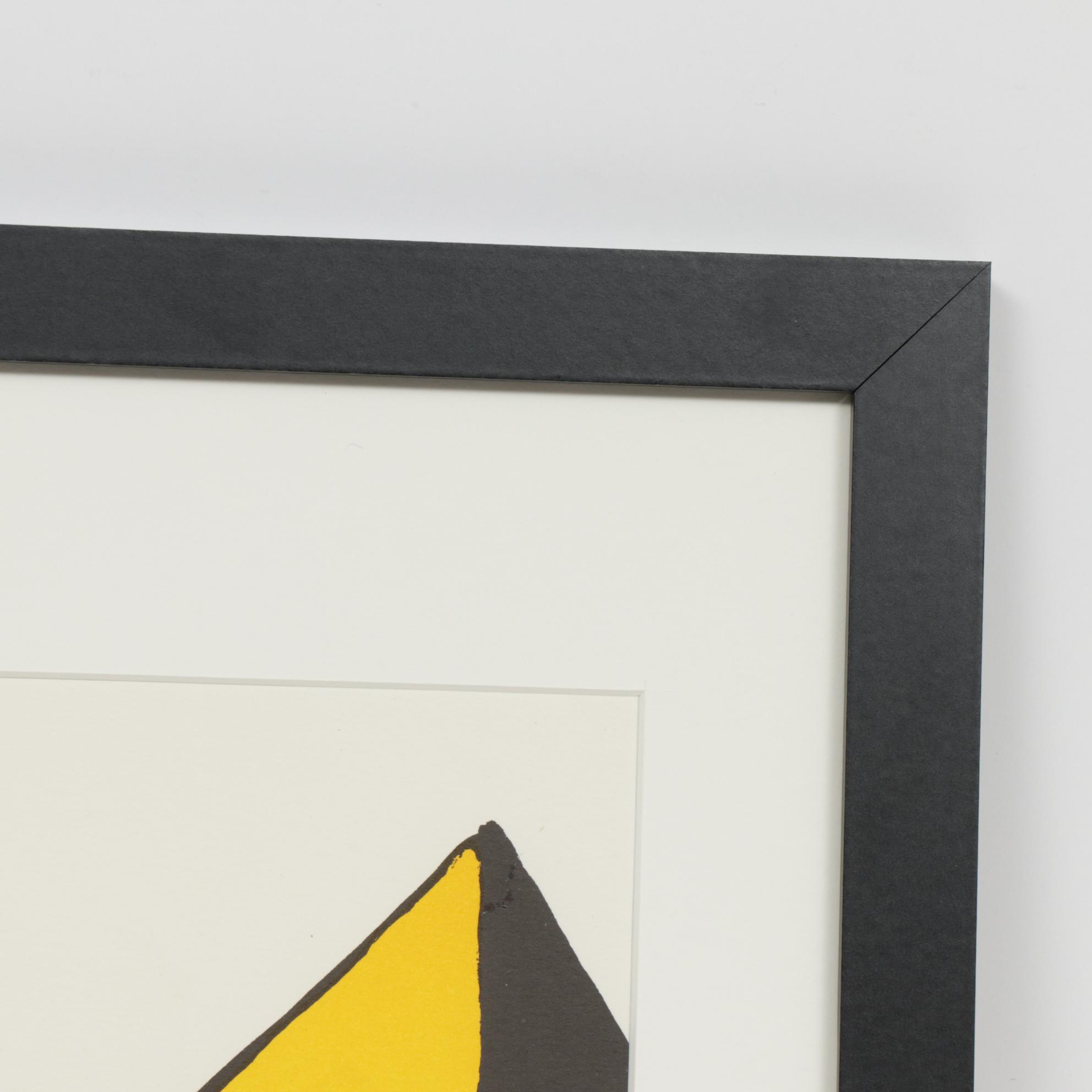 Alexander Calder Color Lithograph for Galerie Adrien Maeght