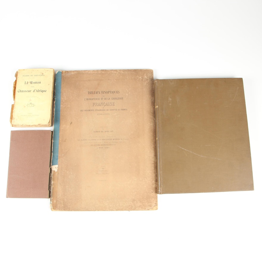 French Military Books and "Vie Parisienne 1930-33"