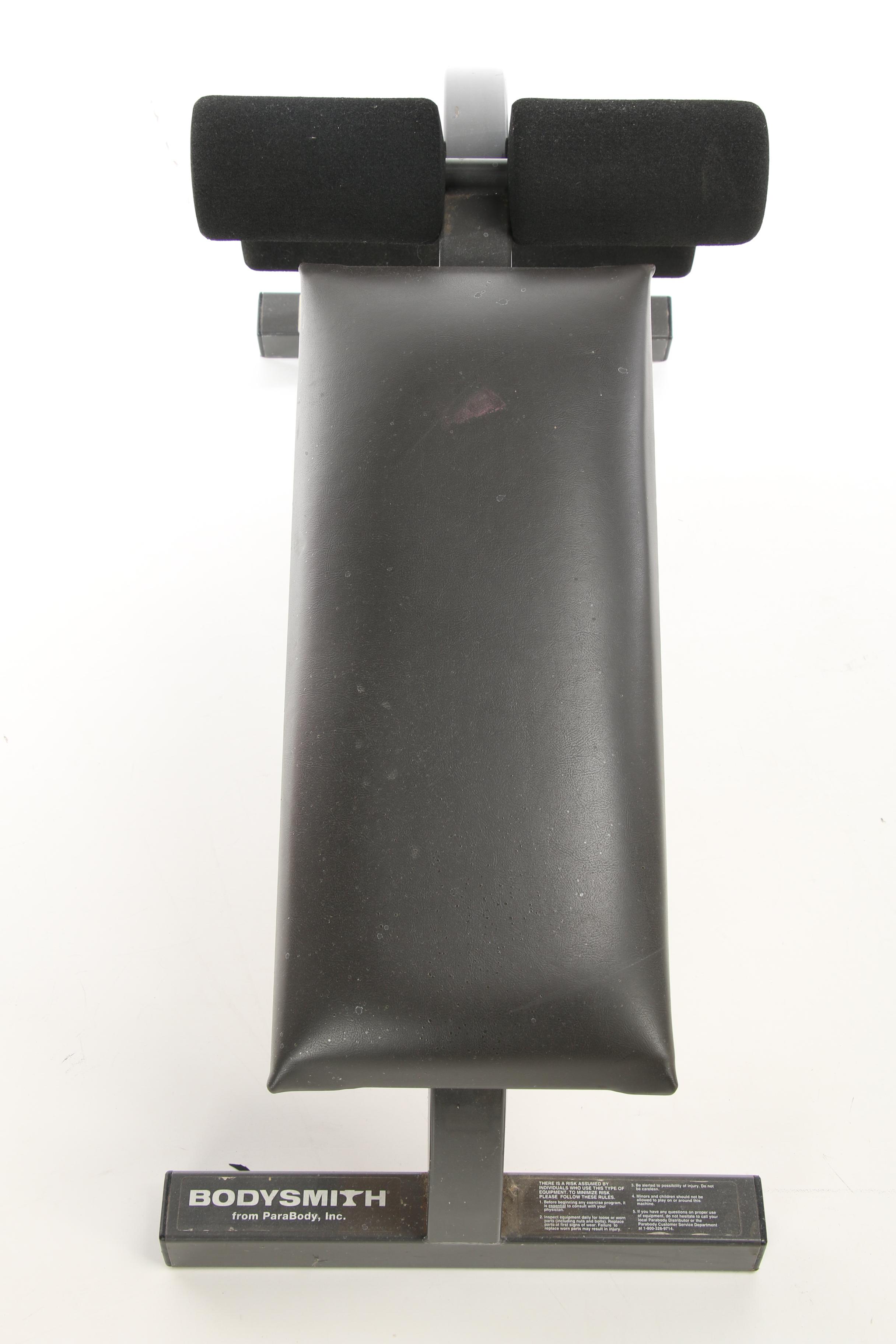 Parabody "Bodysmith" Abdominal Bench for Strength Training, Contemporary