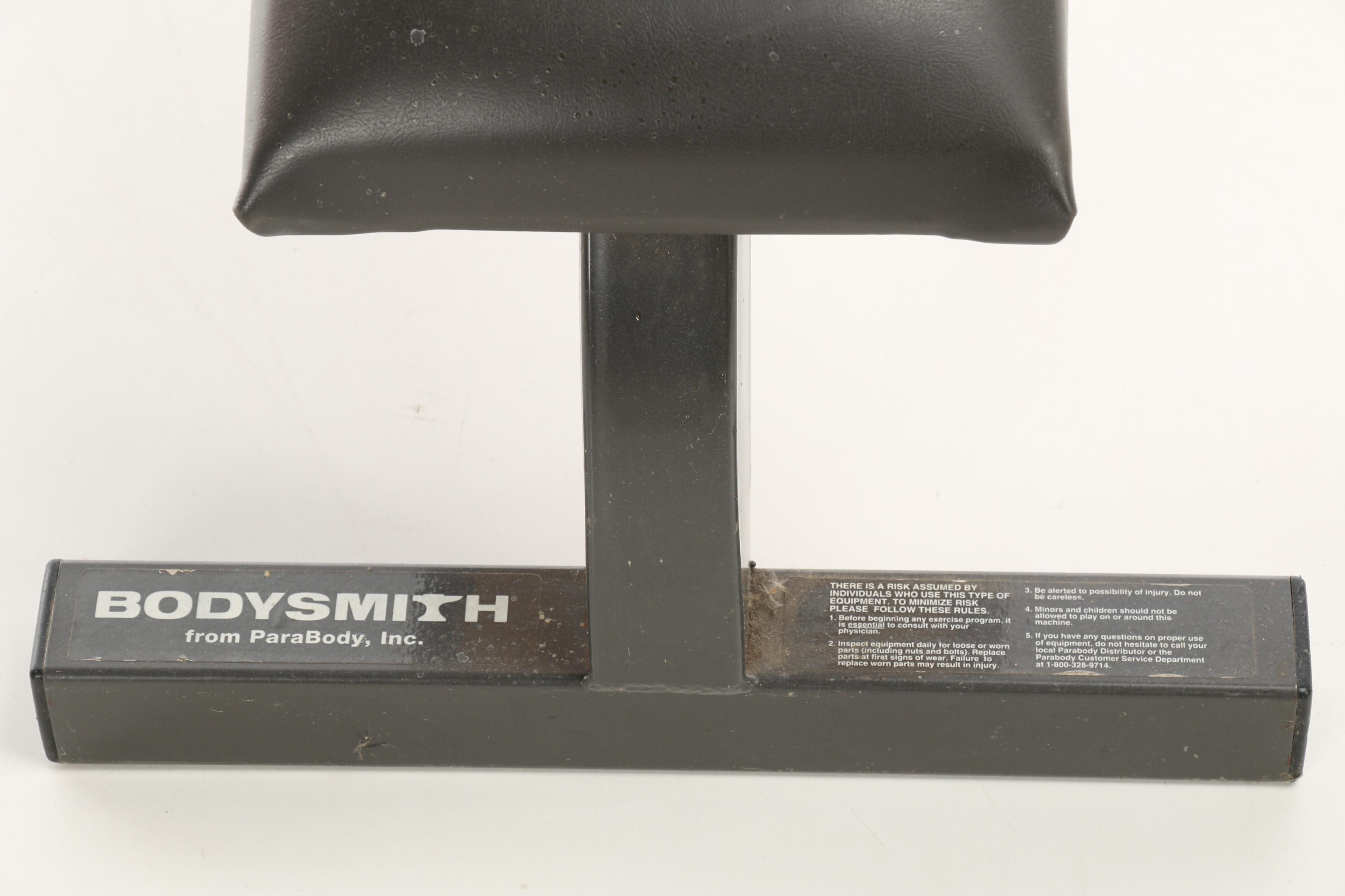 Parabody "Bodysmith" Abdominal Bench for Strength Training, Contemporary