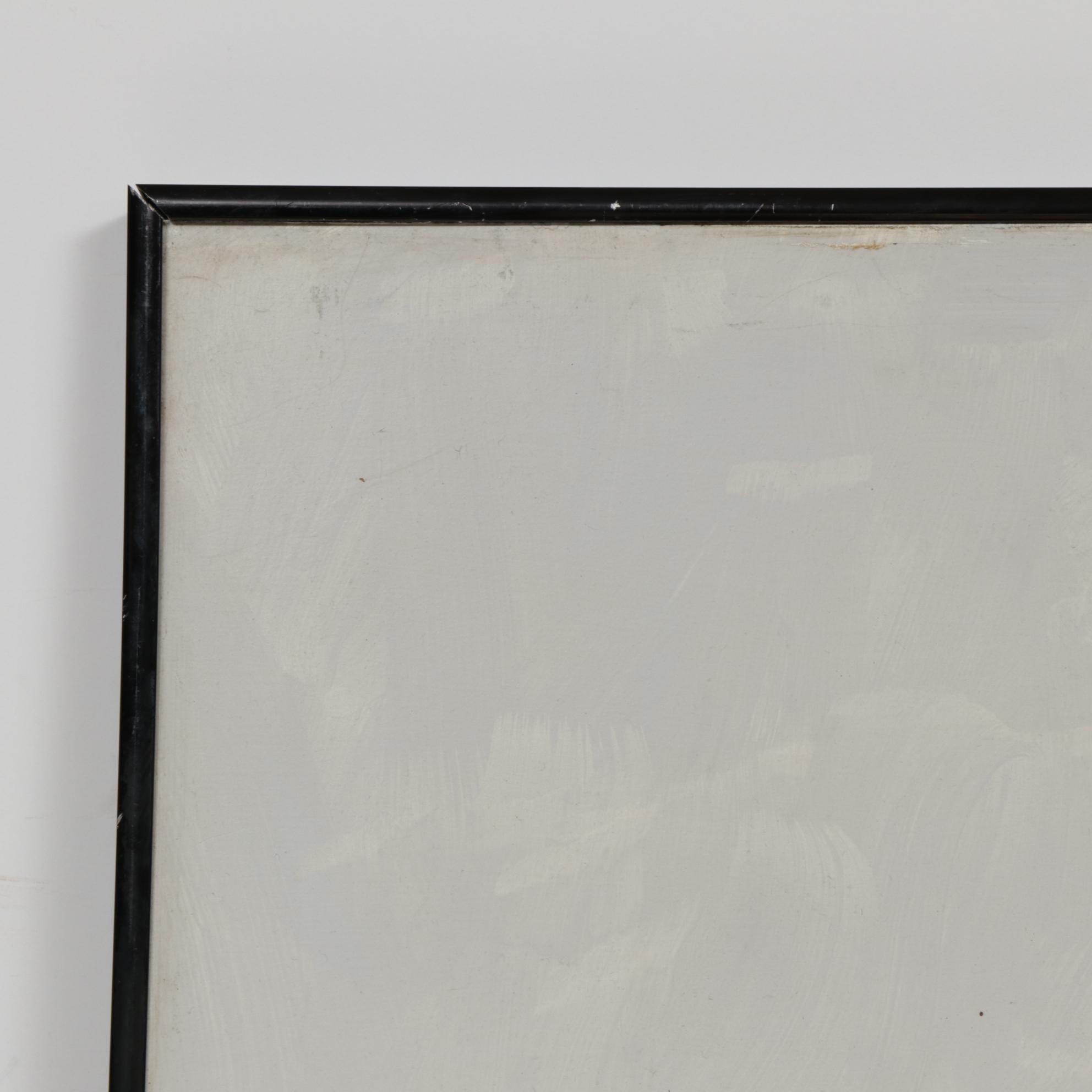 Dellard Cassity Jr. Portrait of Woman Oil Painting, Mid 20th Century