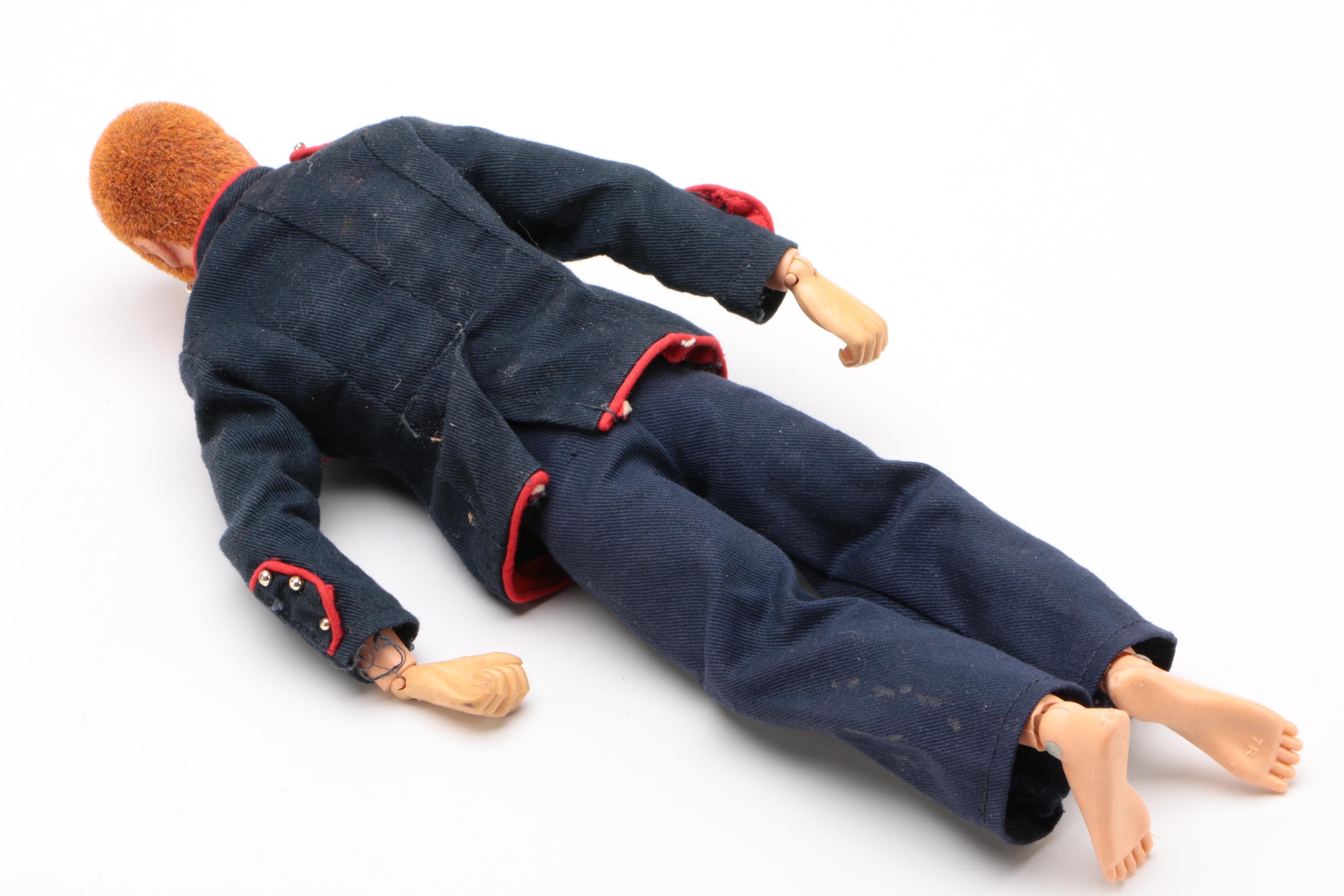 Late 1970s Bearded G.I. Joe with Accessories