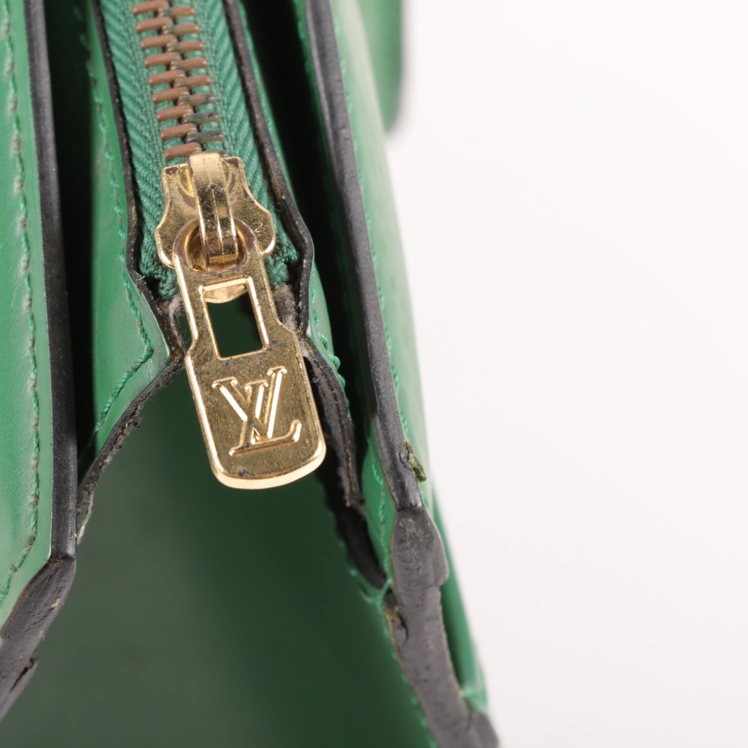 Louis Vuitton Paris Riviera Tote in Borneo Green Epi Leather