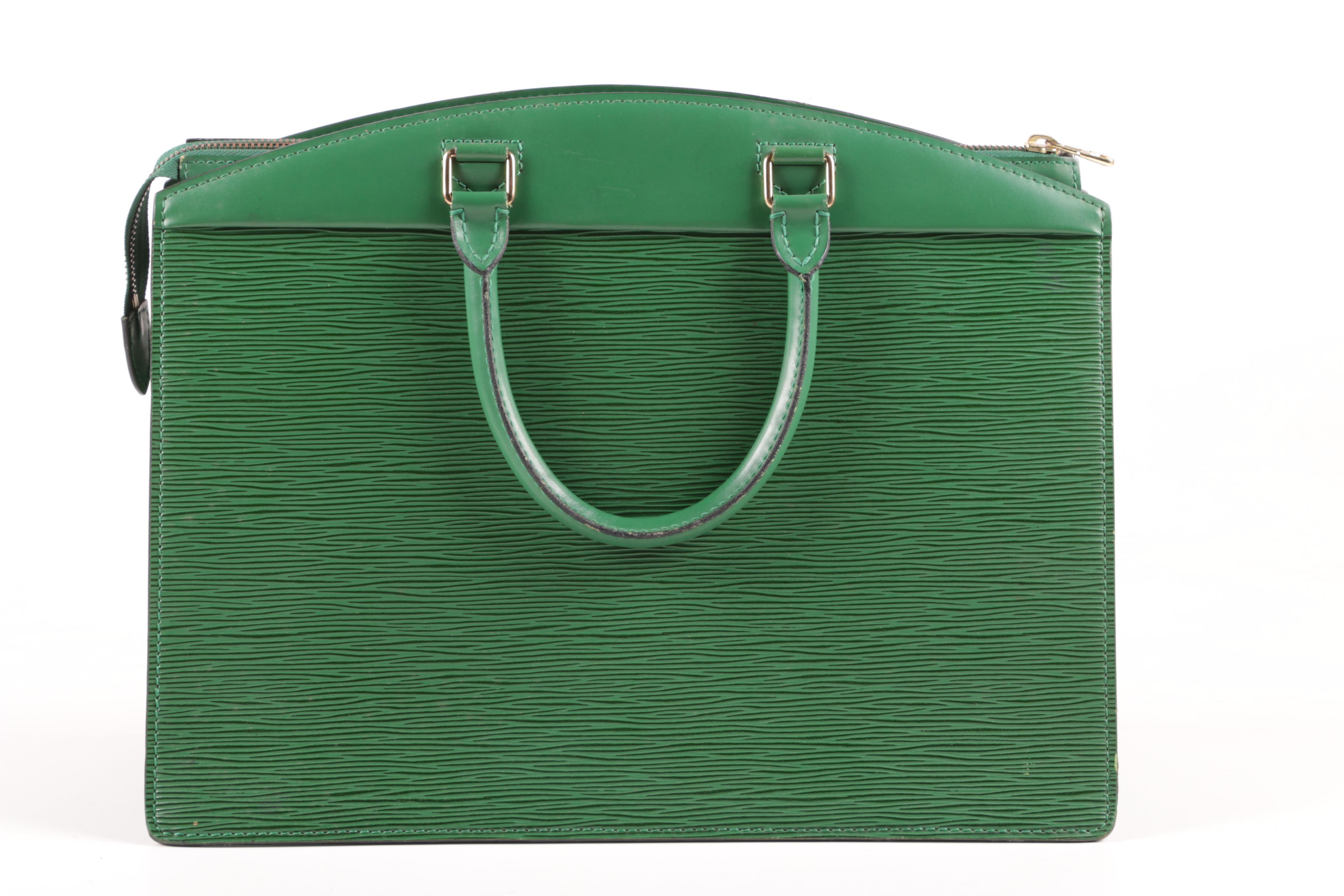 Louis Vuitton Paris Riviera Tote in Borneo Green Epi Leather