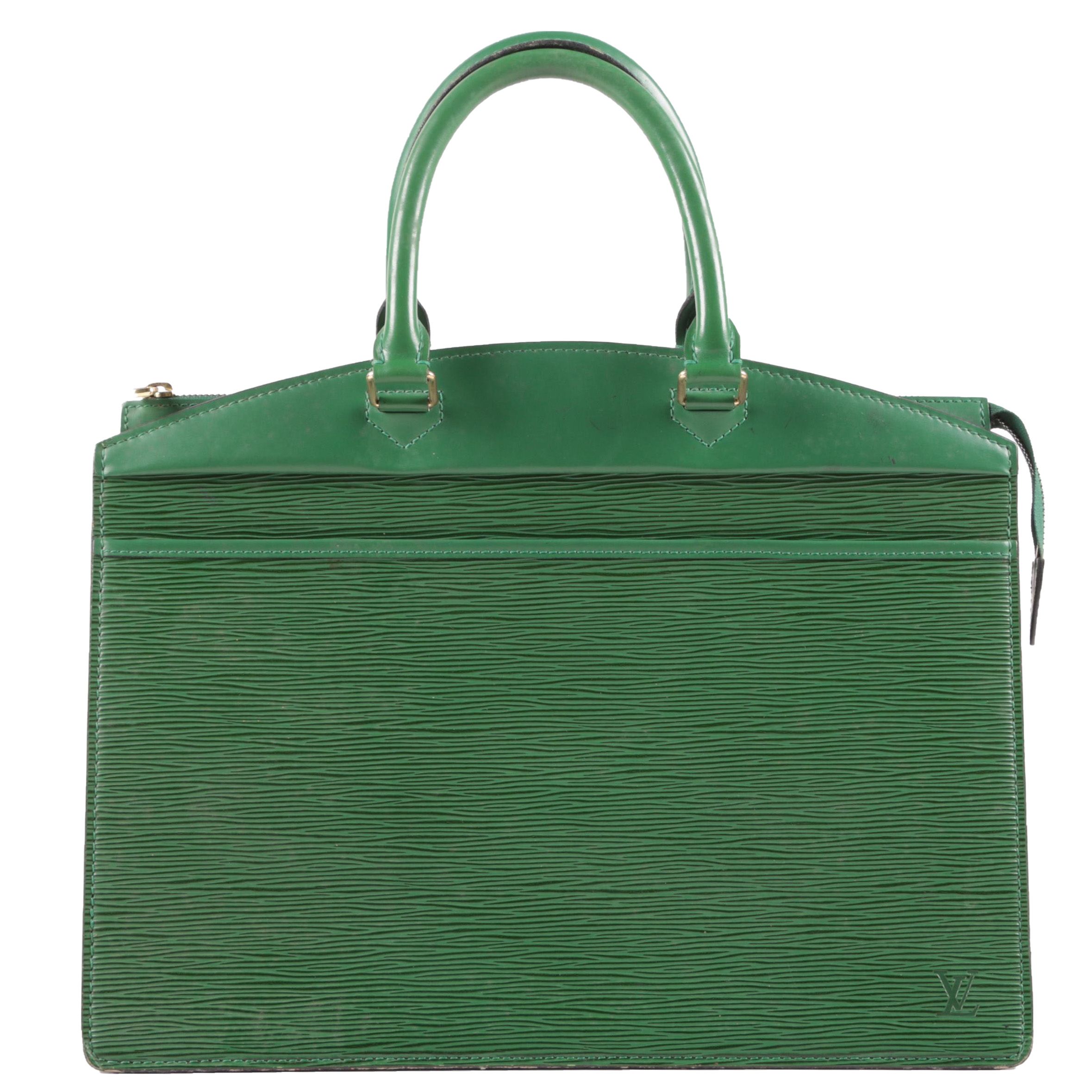 Louis Vuitton Paris Riviera Tote in Borneo Green Epi Leather