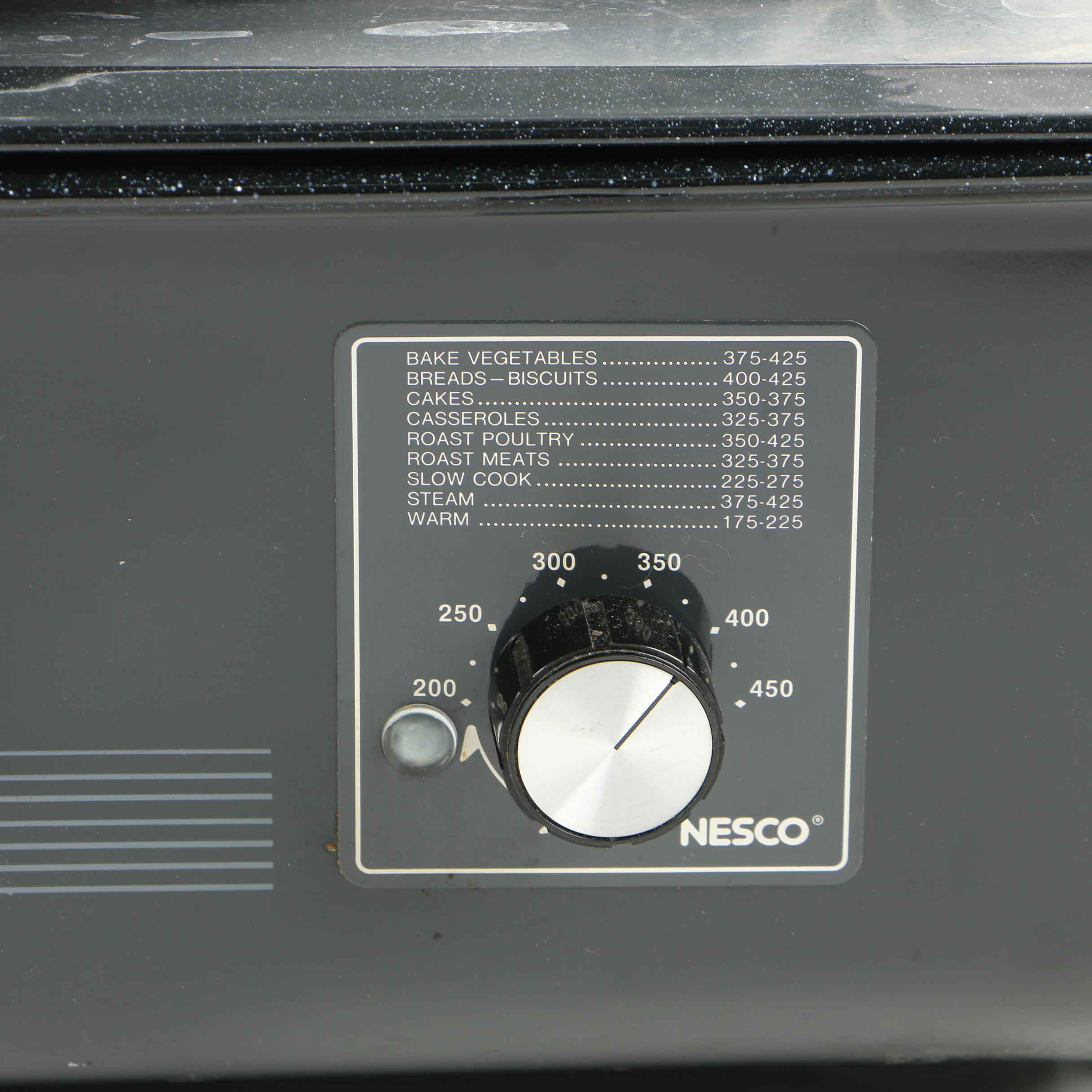 Nesco 18 Roaster Oven with Buffet Server and Bake Kit